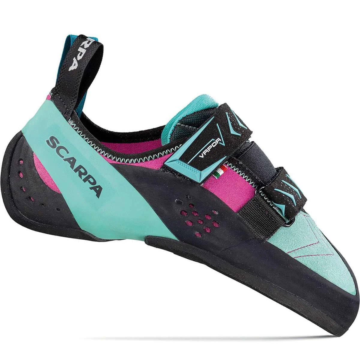 SCARPA VAPOR V WMN DAHLIA/AQUA  - Climbing shoes