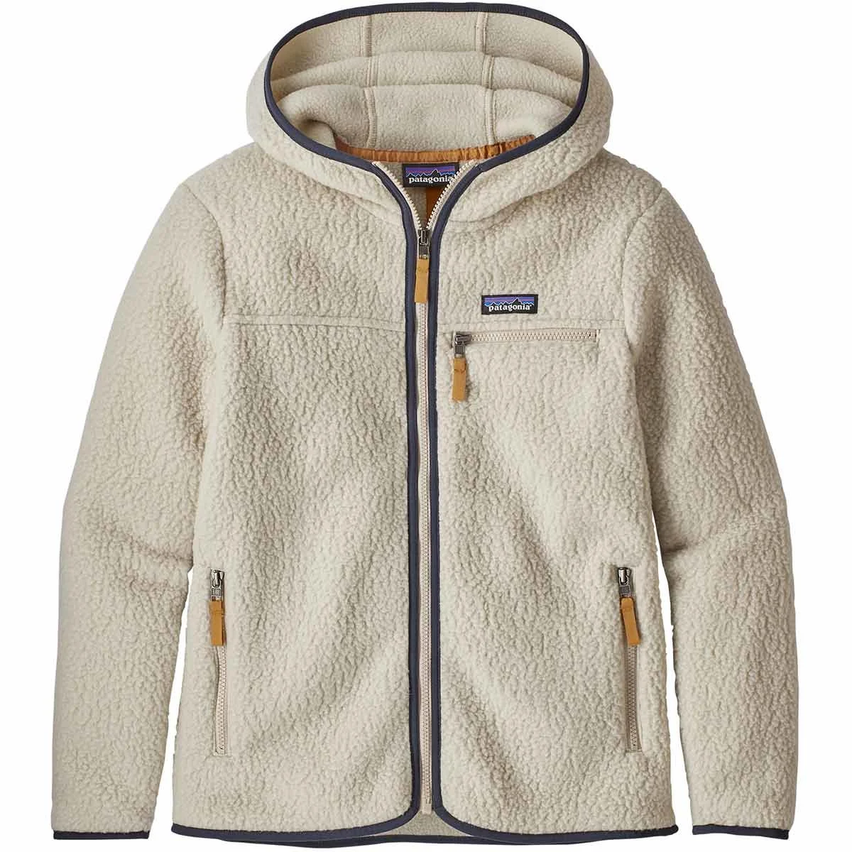 PATAGONIA W'S RETRO PILE HOODY PELICAN  - Fleece