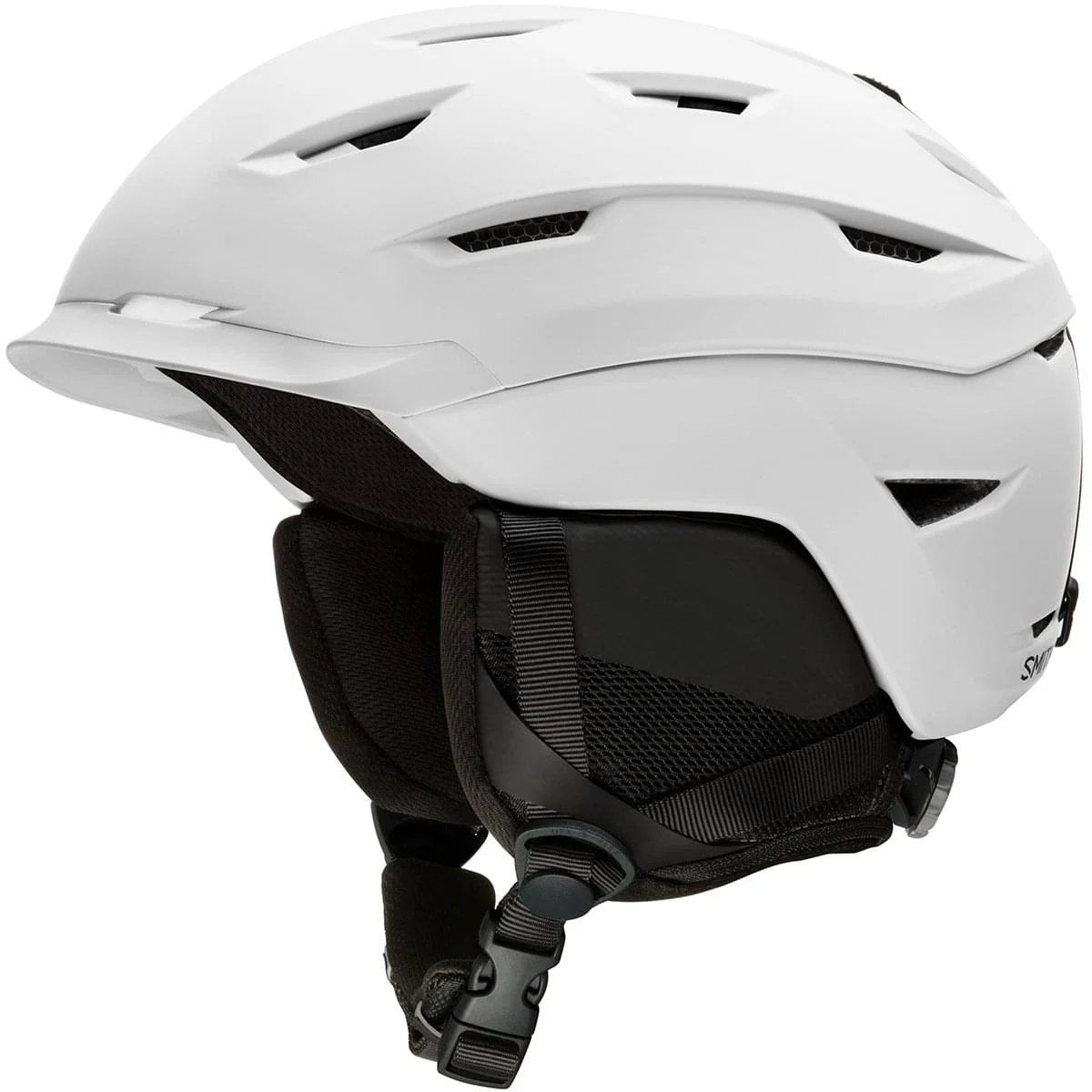 SMITH LEVEL MATTE WHITE 23 MATTE WHITE  - Ski helmet