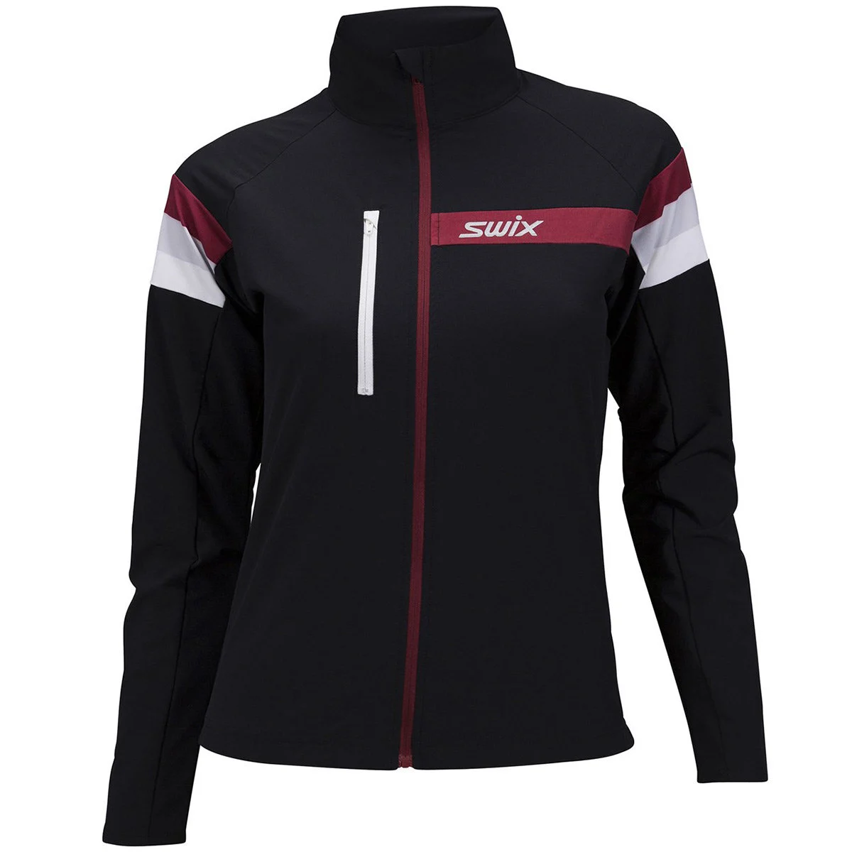 SWIX FOCUS JACKET WOMEN BLACK  - Cross-country ski jacket