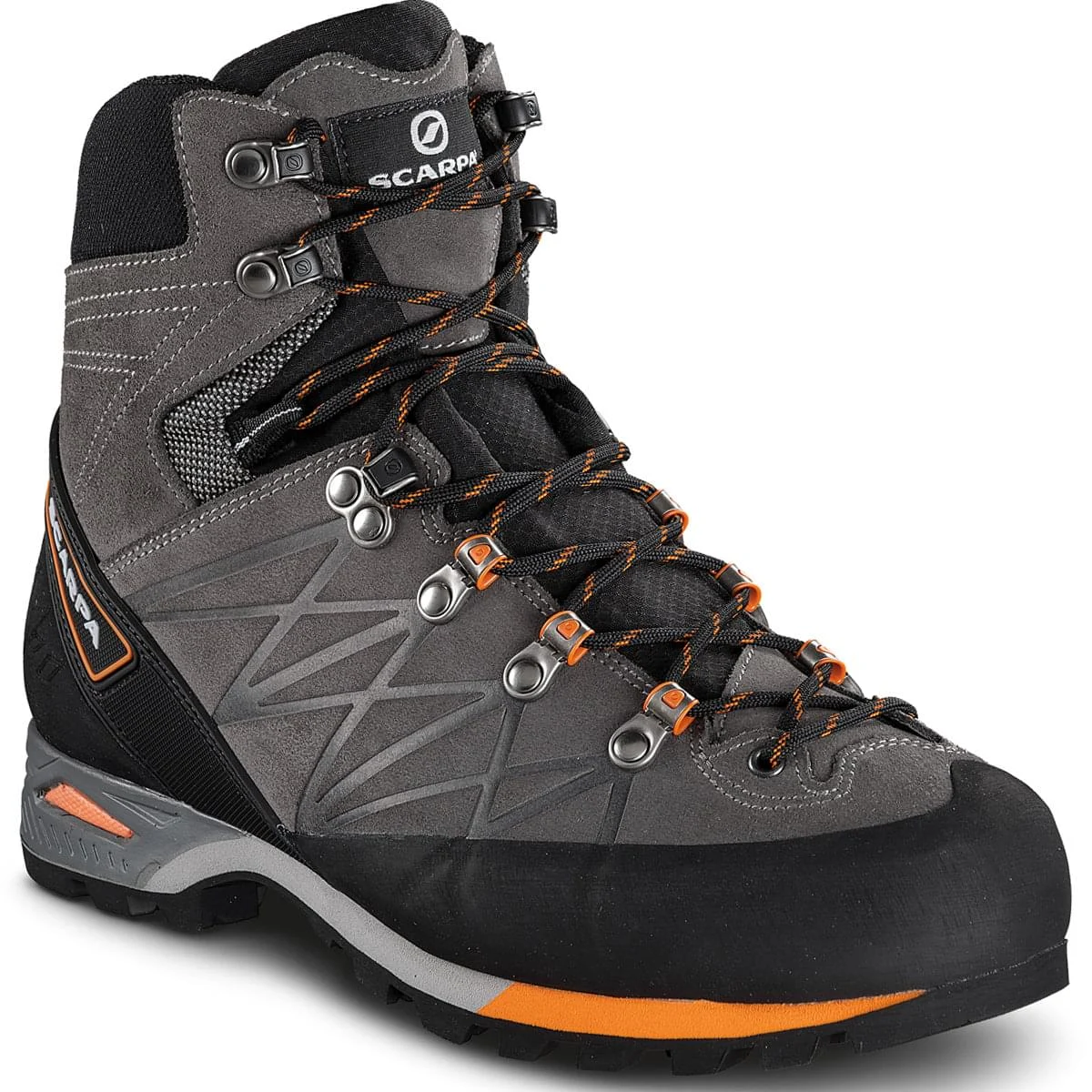SCARPA MARMOLADA PRO HD SHARK ORANGE  - High-rise hiking boot