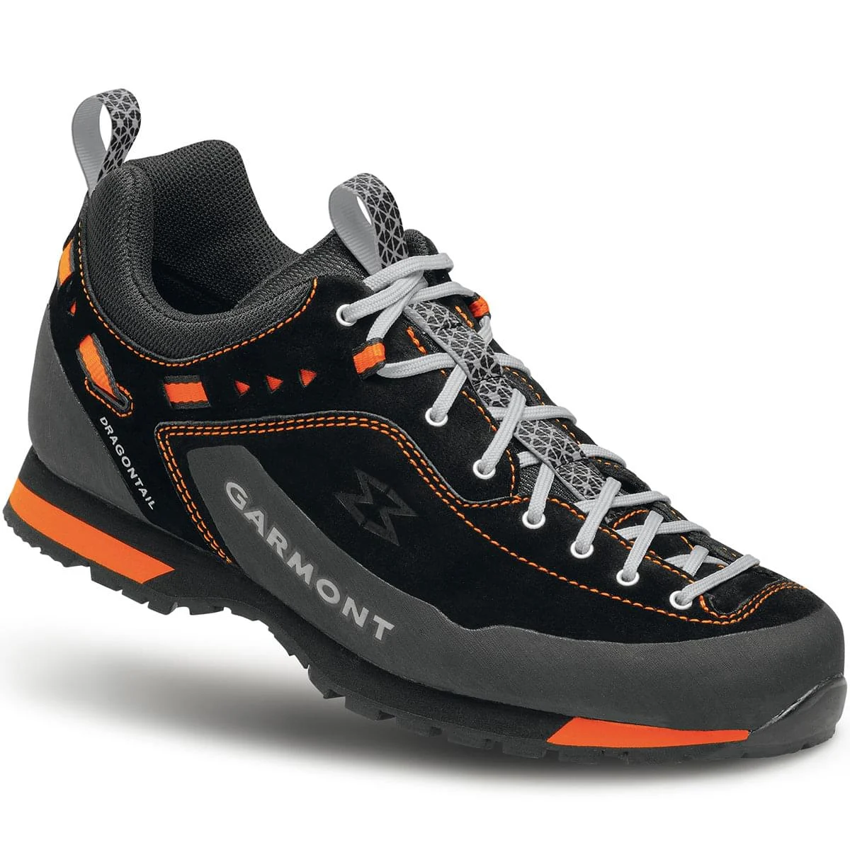 GARMONT DRAGONTAIL LT BLACK/ORANGE  - Low-rise hiking boot