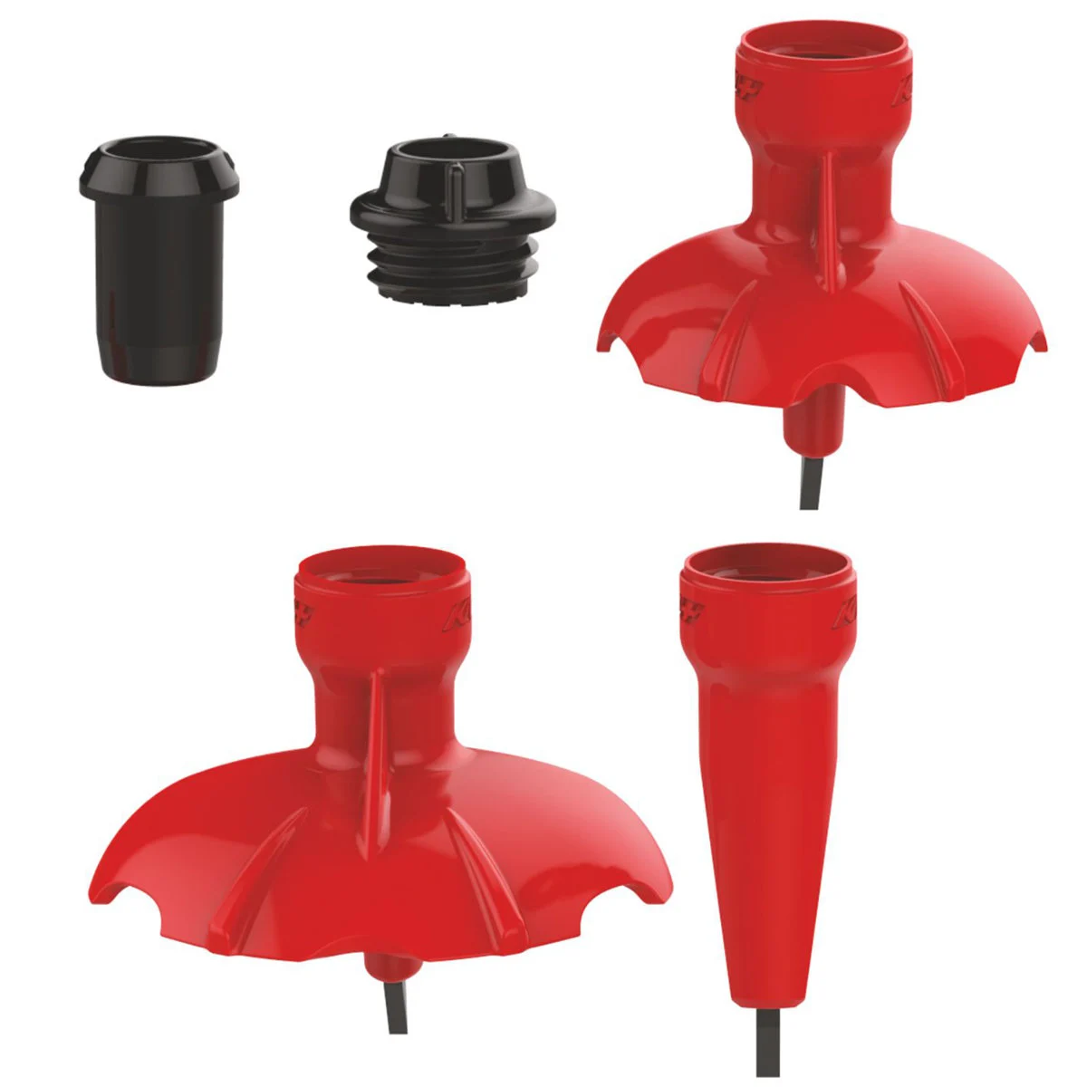 KV+ COMPLETE SET QUICK CHANGE DISK & TIP 9,5MM Unicolore  - Roller ski accessory