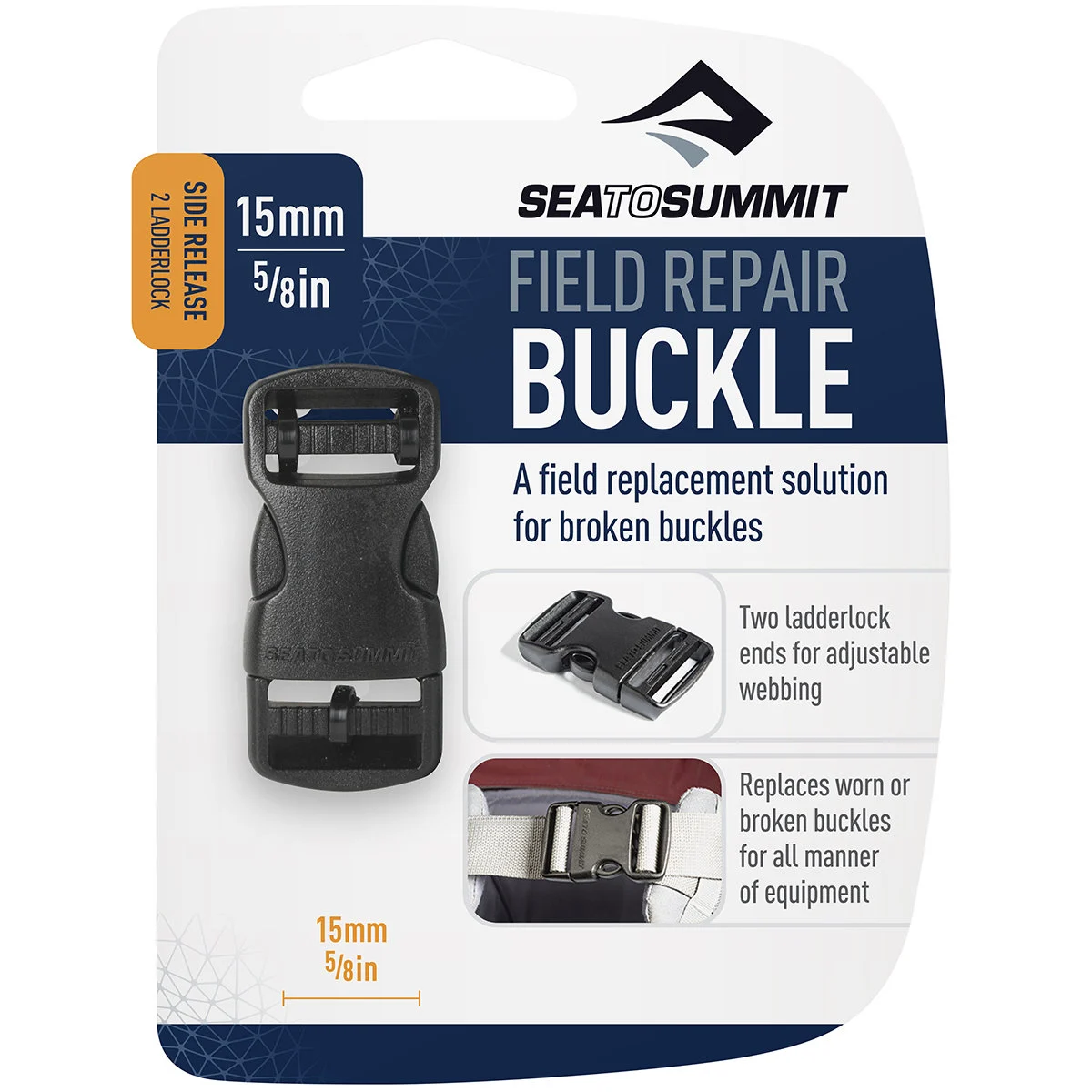SEA TO SUMMIT BOUCLE DE REMPLACEMENT 15 MM CLASSIQUE Unicolore  - Backpack accessories