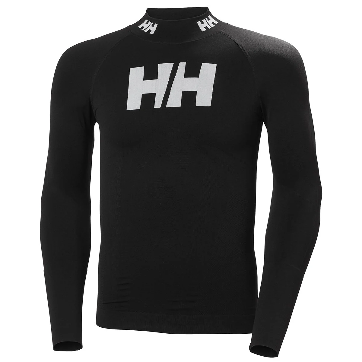 HELLY HANSEN LIFA SEAMLESS RACING TOP BLACK - Thermal T-shirt