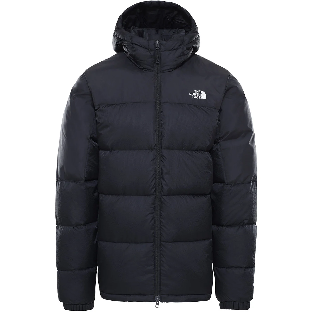 THE NORTH FACE M DIABLO DOWN HOOD TNF BLACK/TNF BLACK  - Down jacket