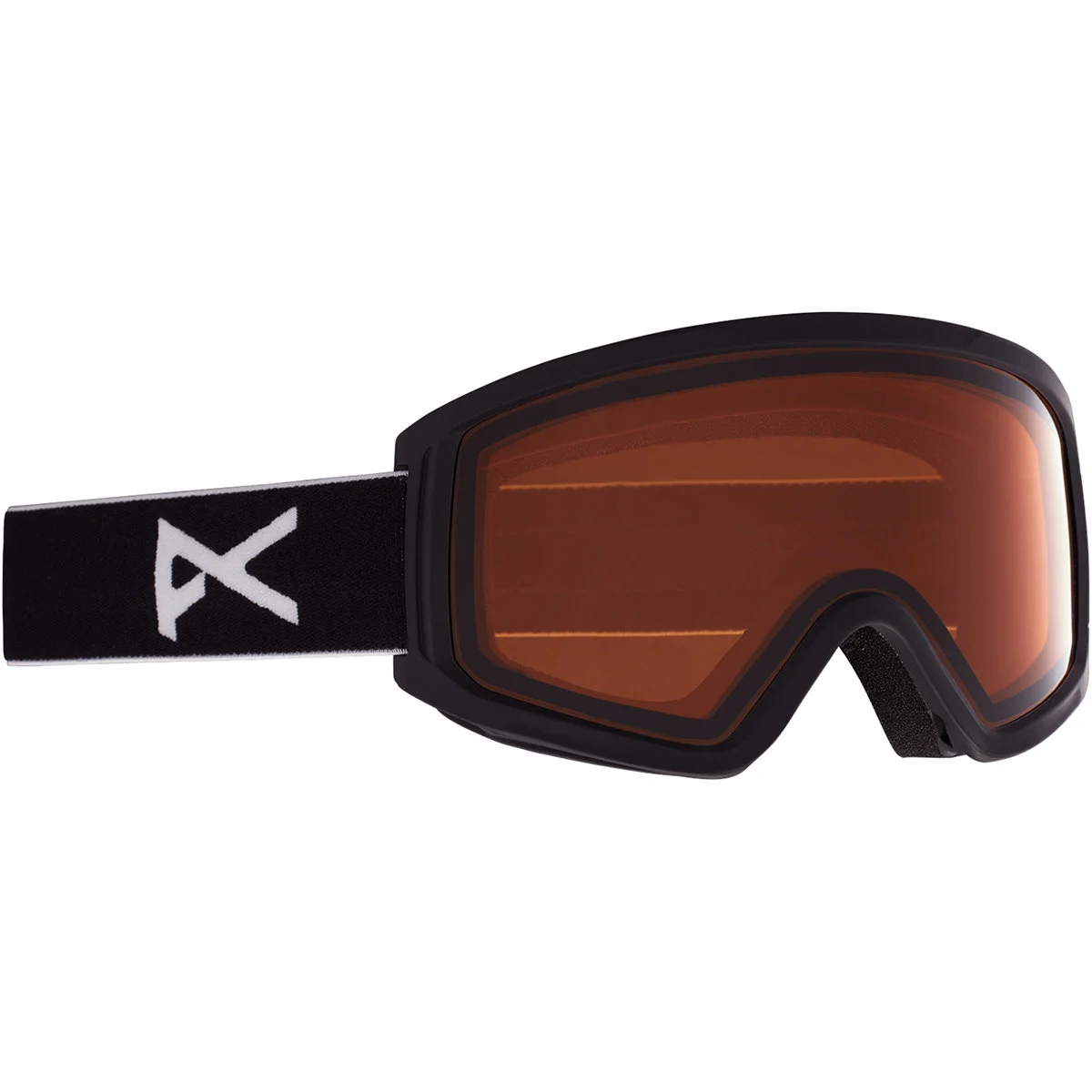 ANON TRACKER 2.0 BLACK/AMBER  - Ski goggles