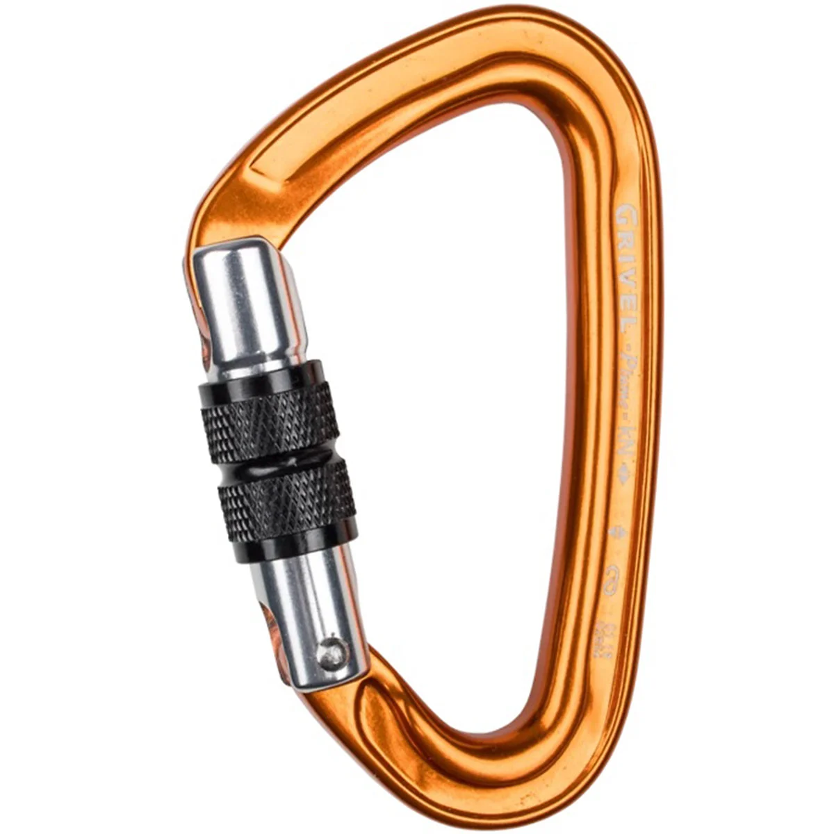 GRIVEL K3N PLUME SCREW LOCK Unicolore  - Climbing carabiner