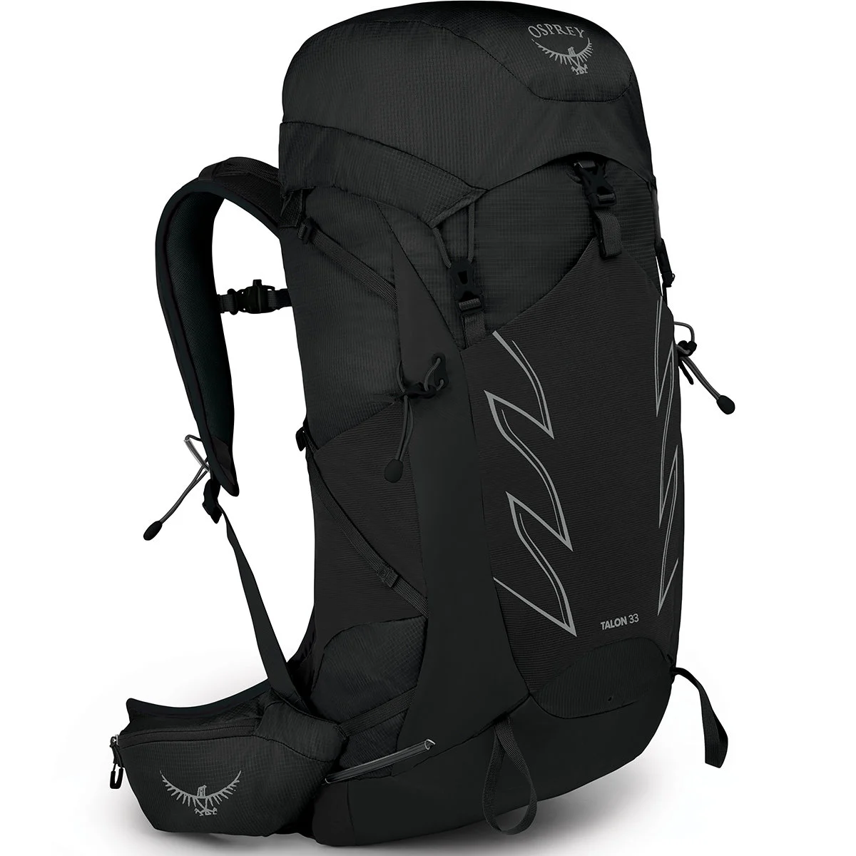 OSPREY TALON 33 STEALTH BLACK  - Hiking backpack