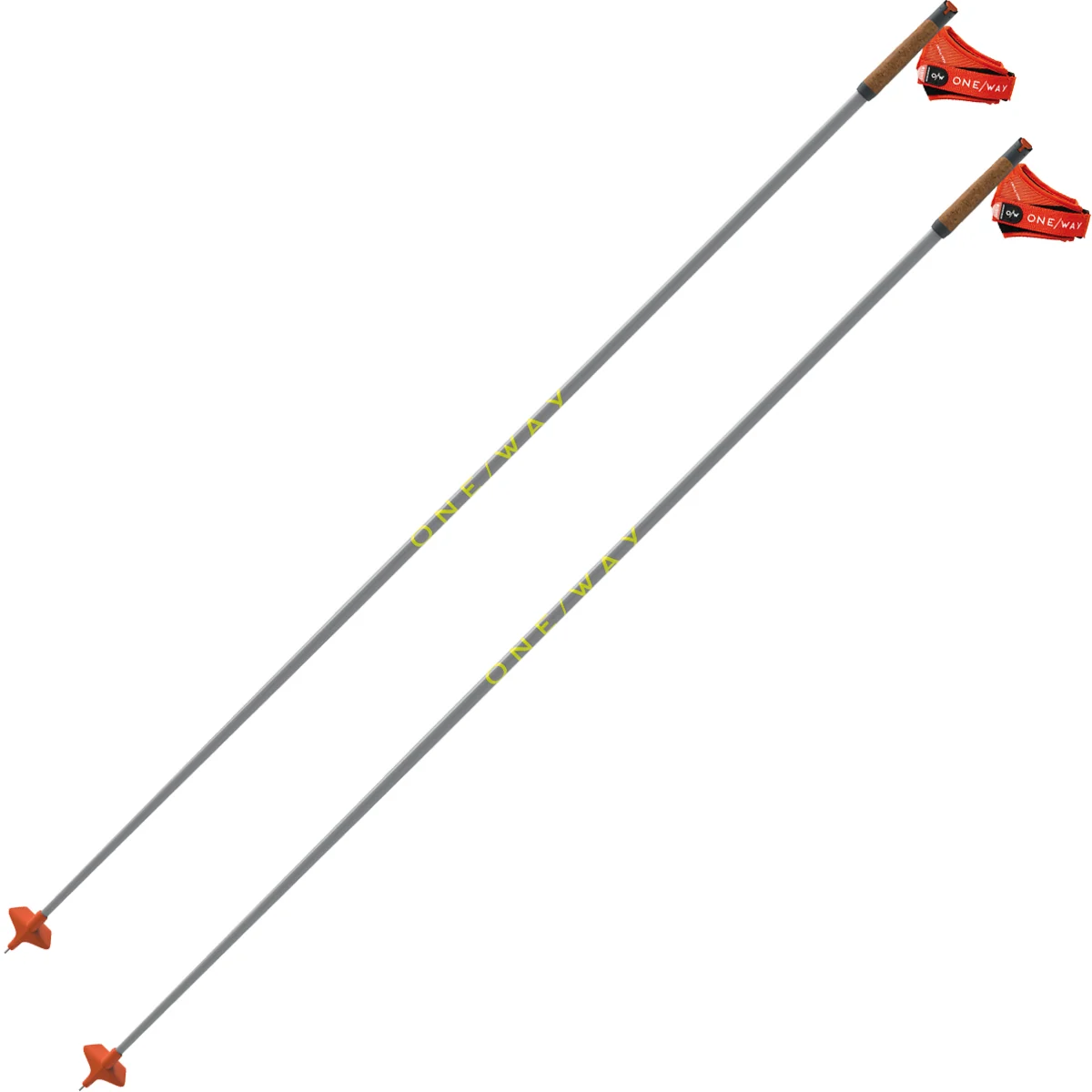 ONE WAY STORM 6 MAG Unicolore  - Cross-country ski poles