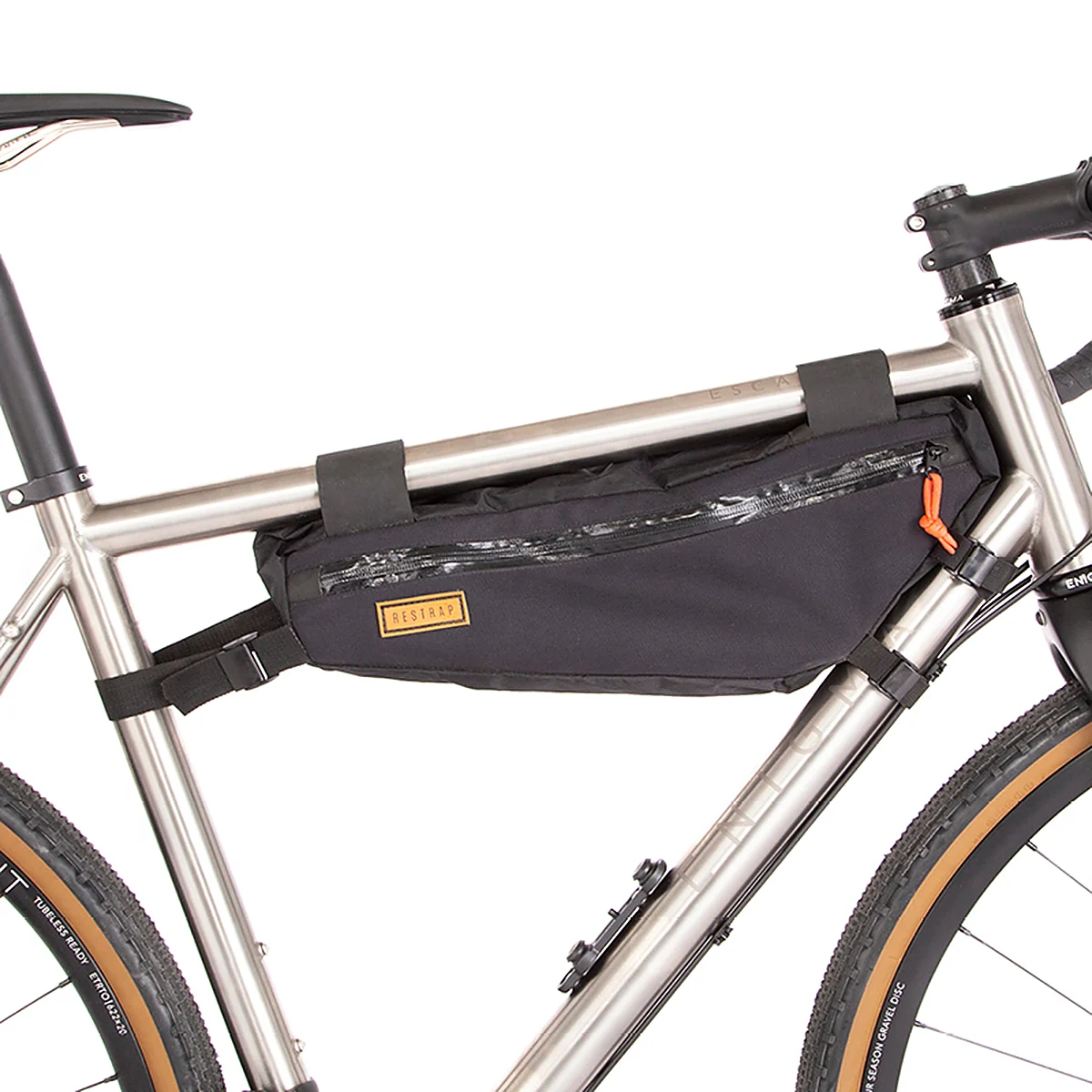 RESTRAP FRAME BAG MEDIUM BLACK  - Bike Pannier