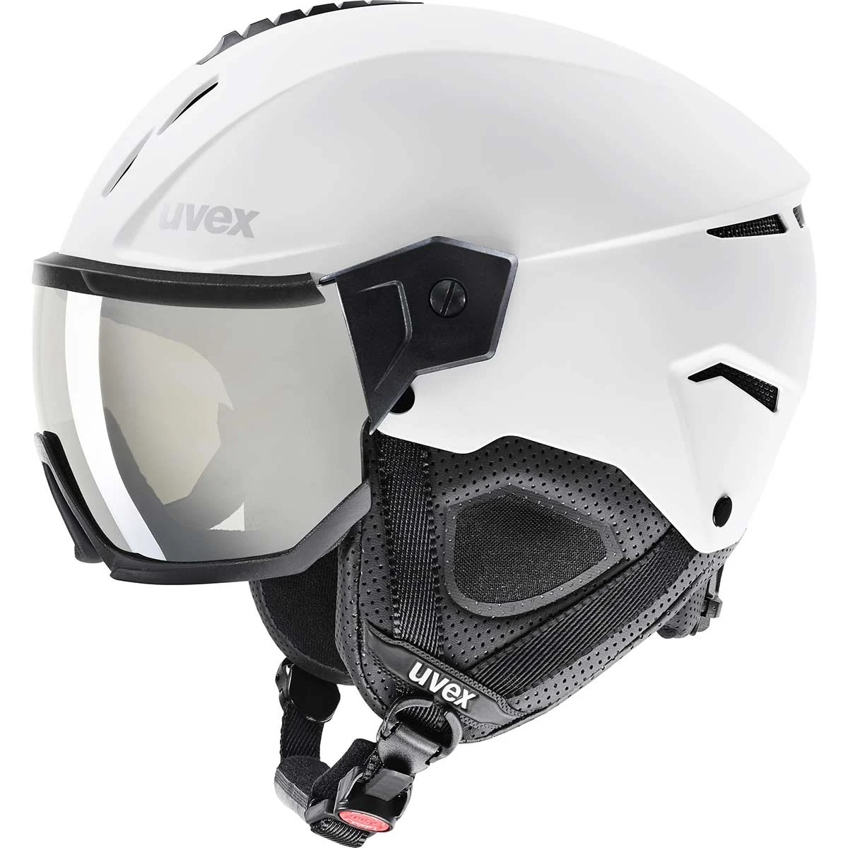 UVEX INSTINCT VISOR WHITE BLACK  - Ski helmet