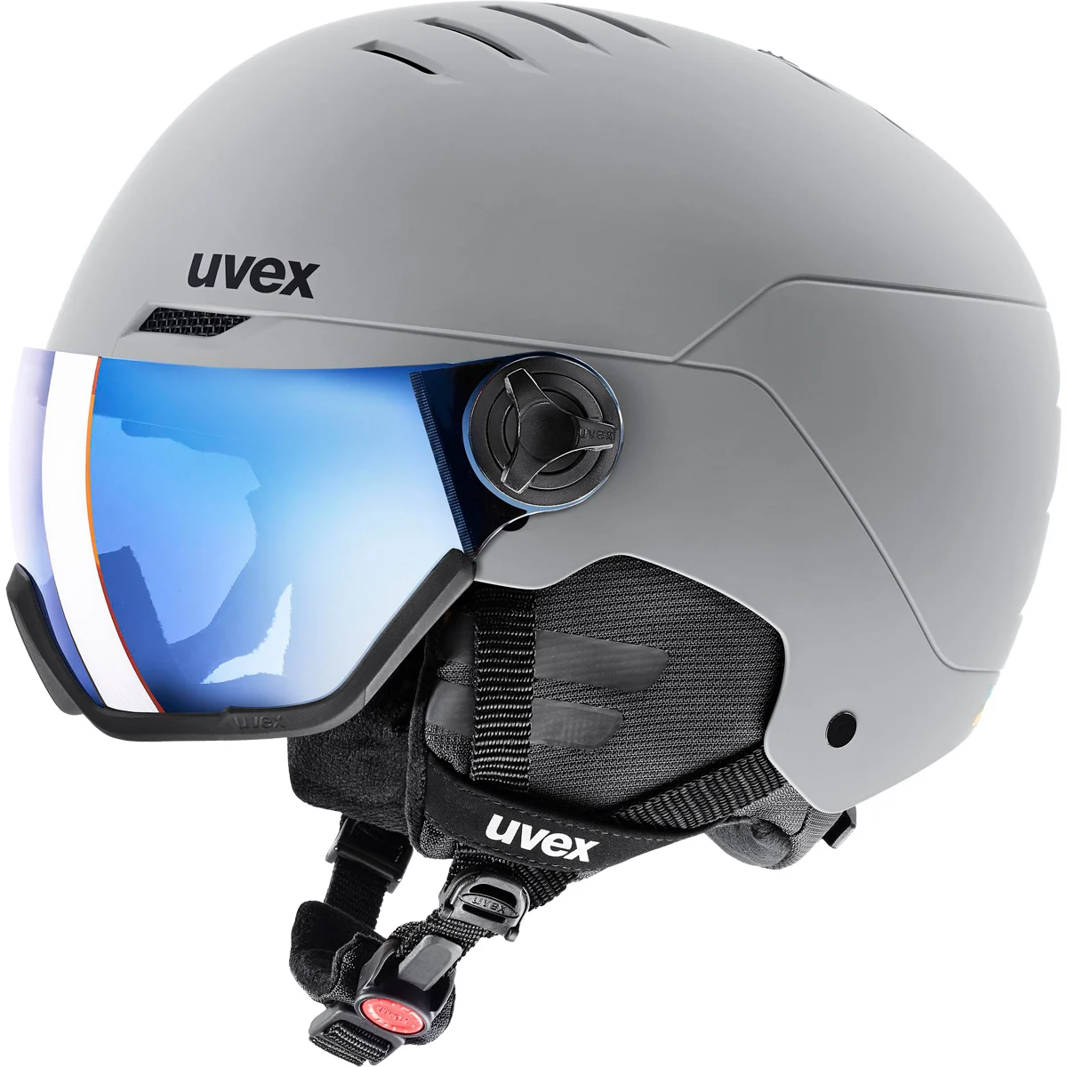 UVEX WANTED VISOR RHINO MAT  - Ski helmet