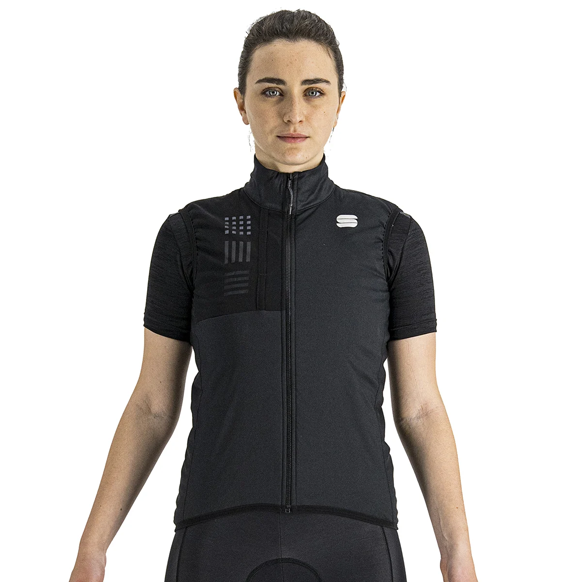 SPORTFUL GIARA LAYER W VEST BLACK  - Cycling jacket