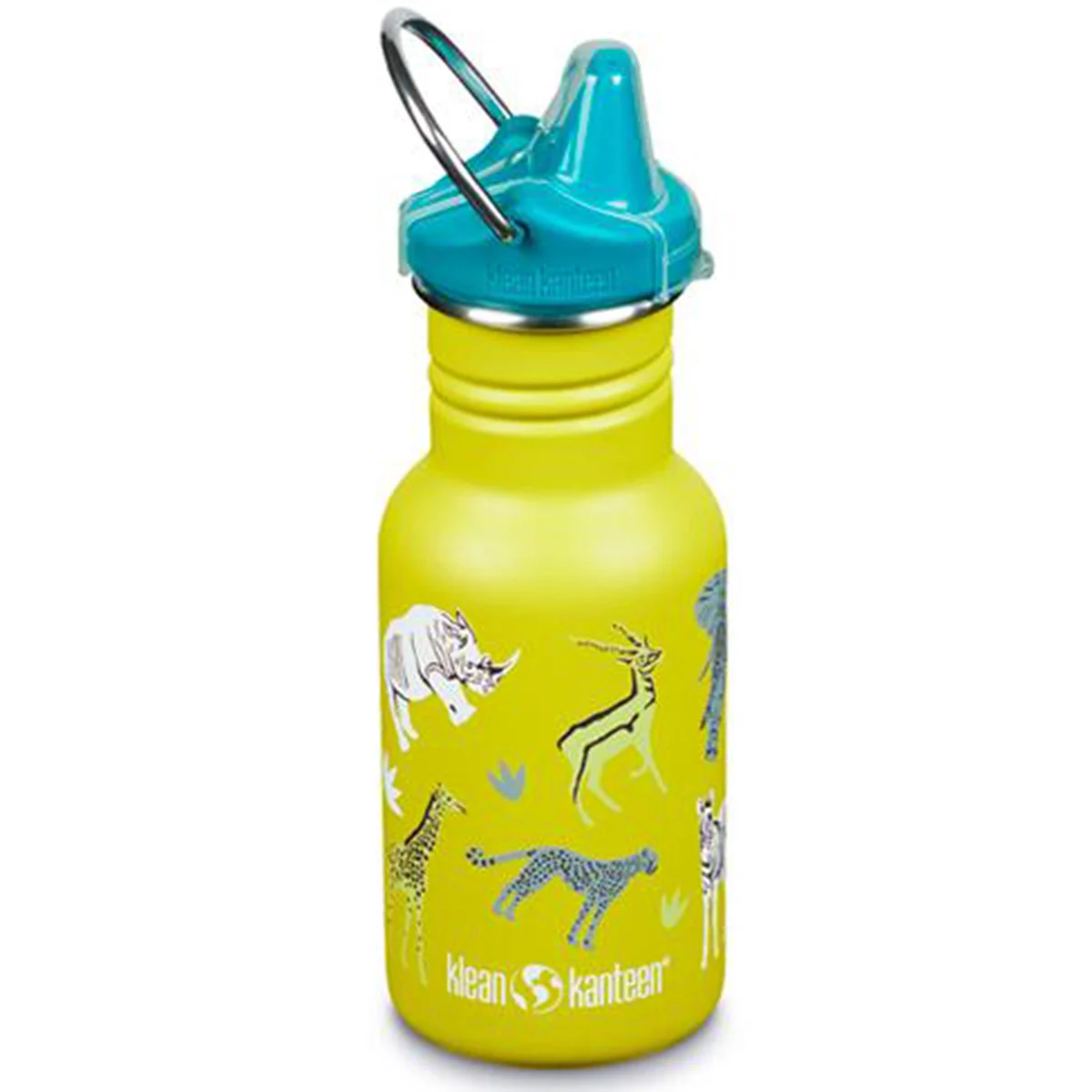 KLEAN KANTEEN 12OZ KID CLASSIC NARROW (W/ KID SIPPY CAP) Unicolore  - Water bottle