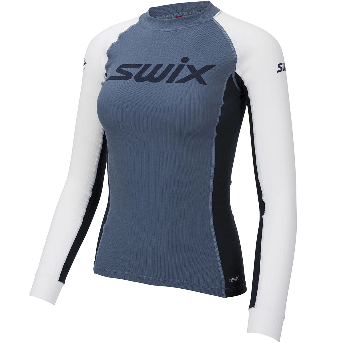 SWIX W RACEX BODYWEAR LS BLUE SEA  - Thermal T-shirt