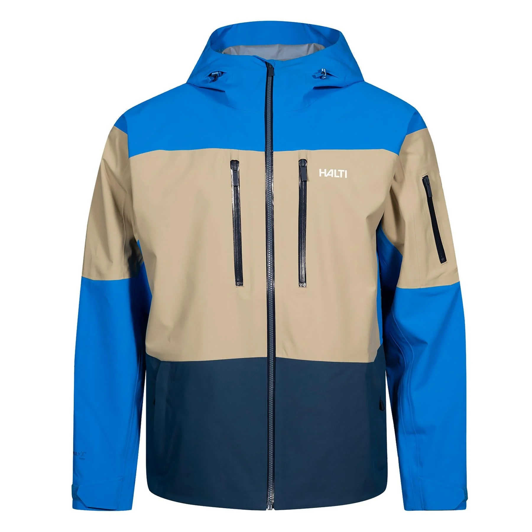 Halti Rizle Unisex 3L DX Shell Jacket Electric Blue Lemonade