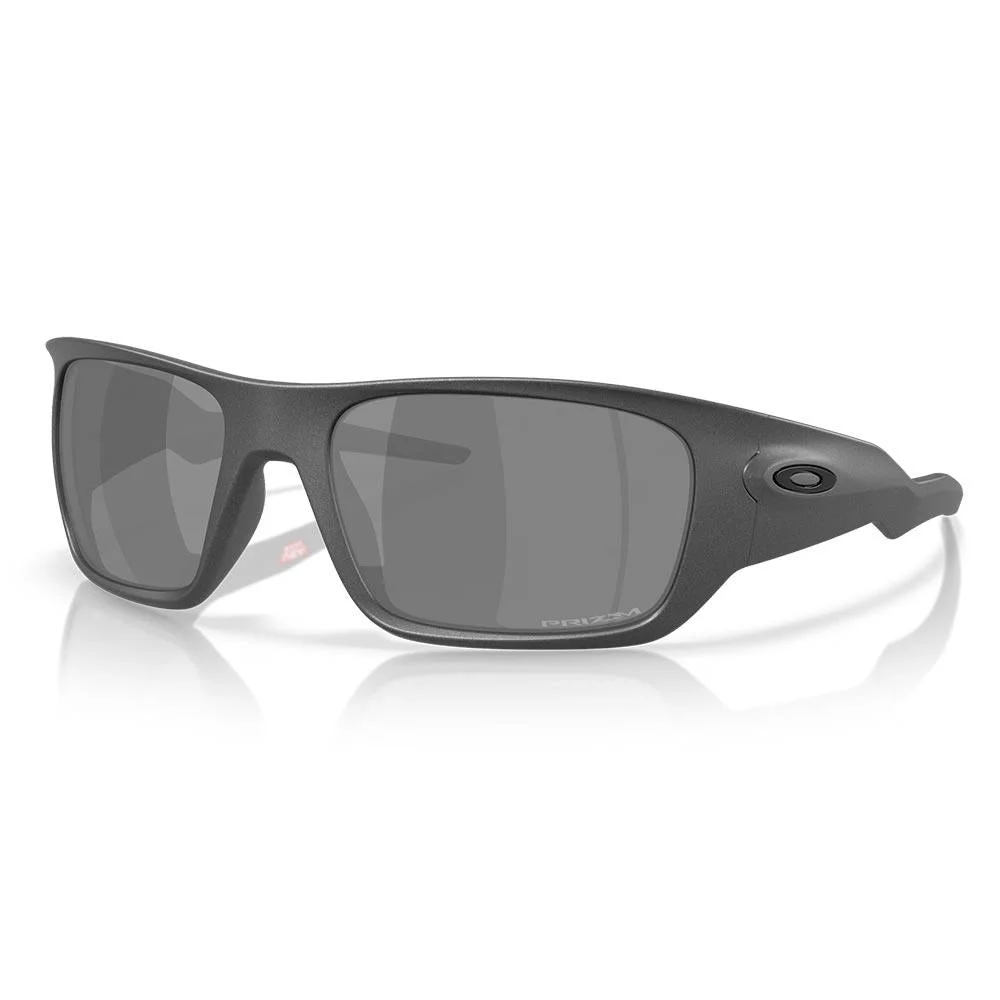 Oakley Masseter Sunglasses Steel - Prizm Black Lens
