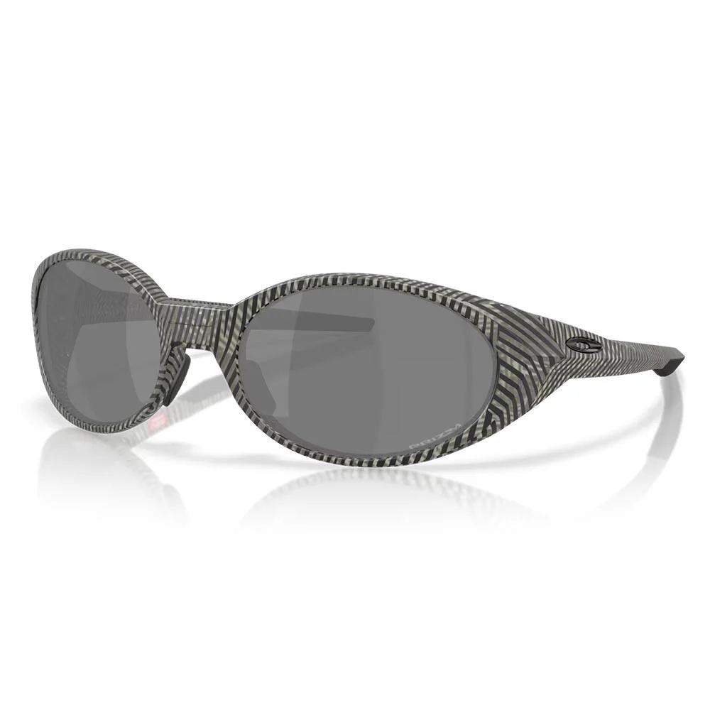 Oakley Eye Jacket Redux Sunglasses Matte Grey Ink Fingerprint - Prizm Black Lens
