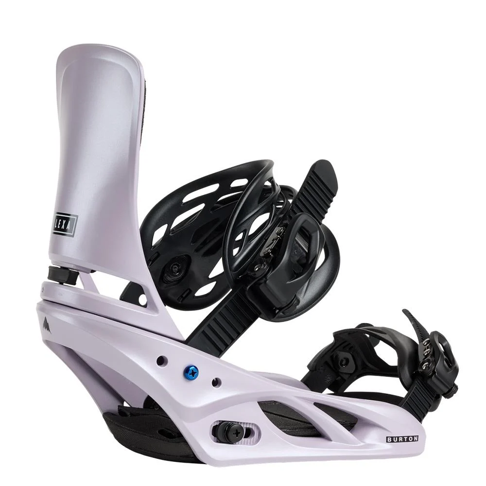 Burton Lexa Re:Flex  Womens Snowboard Bindings Washed Lavender 2026