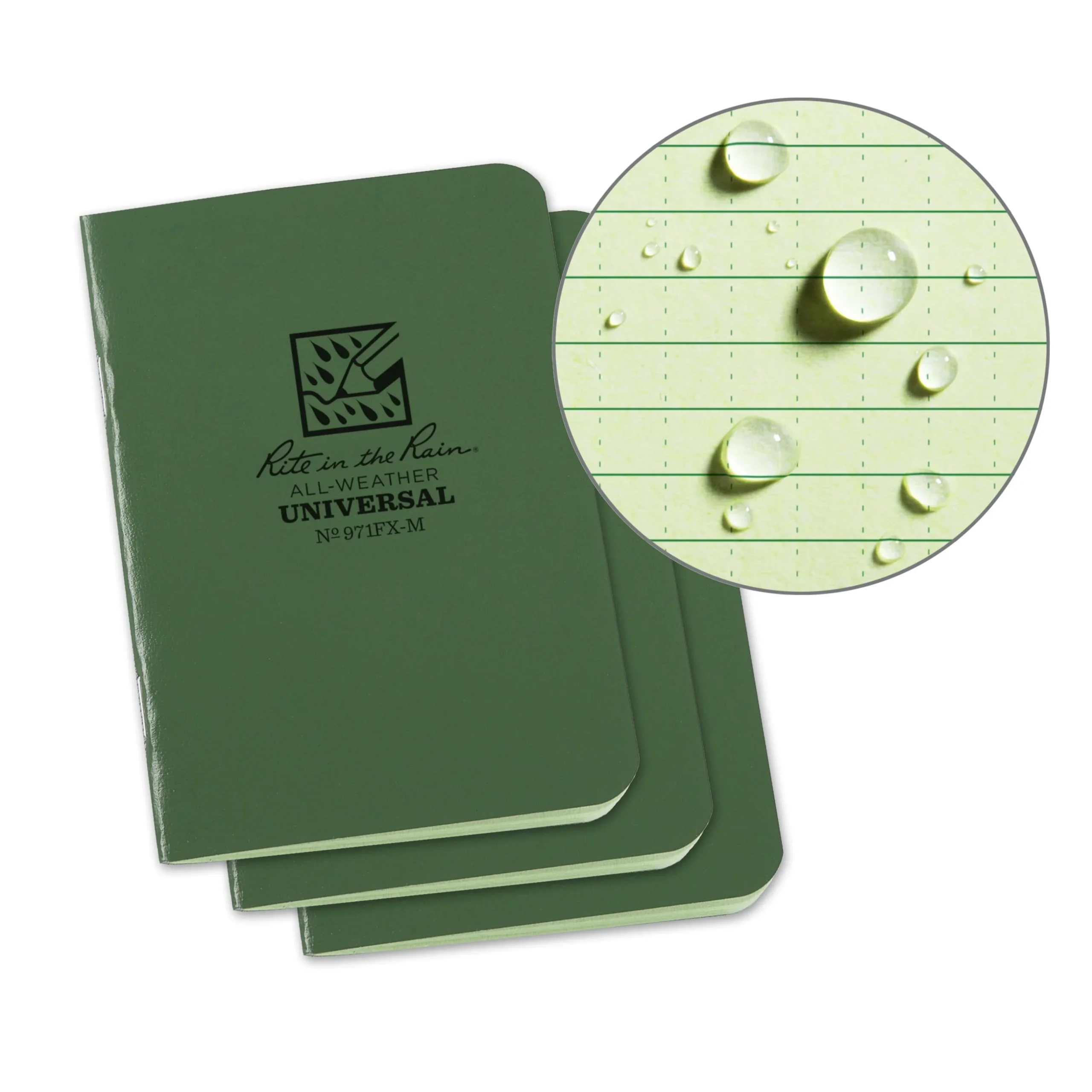Stapled Notebook 3.25 X 4.625 Inch (12 Sheets) 3PK