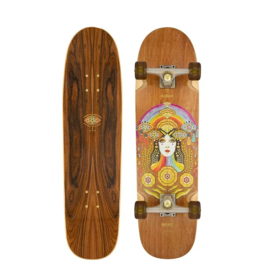 Arbor Cruiser Complete Skateboard Solstice B4BC Cucharon Multi