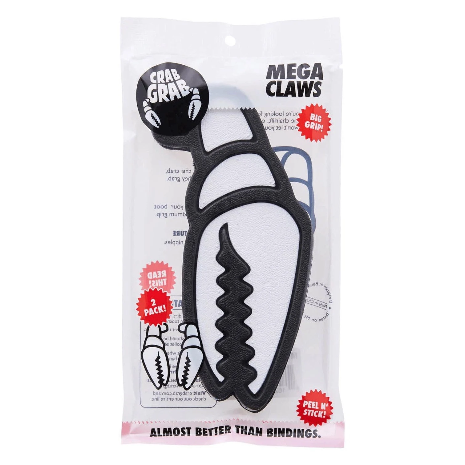 CrabGrab Mega Claw Black White