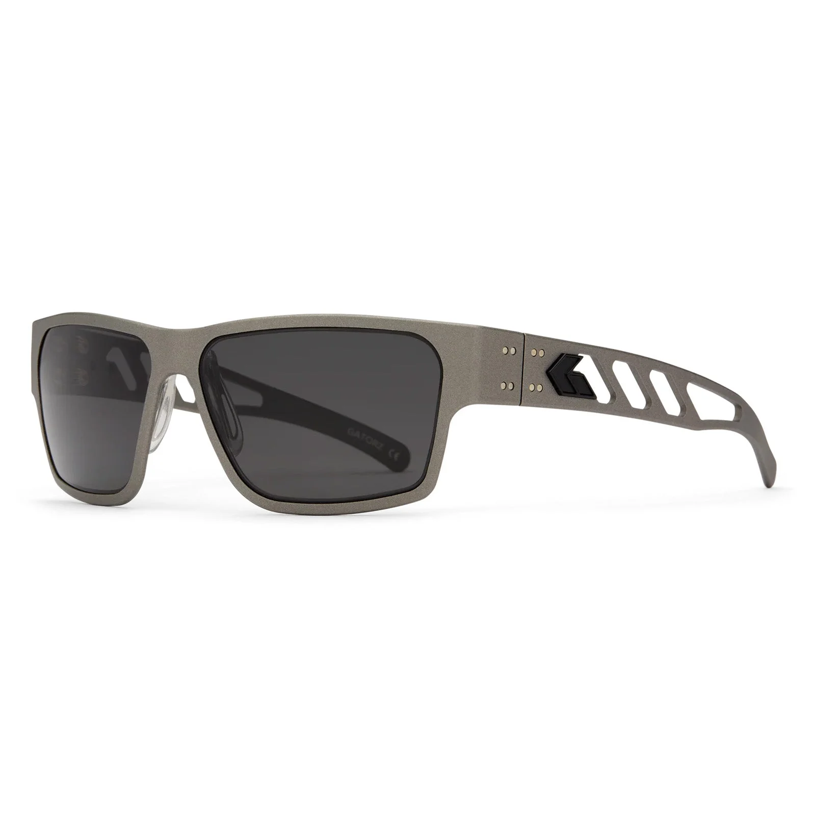 Delta M4 Gunmental / Smoke Polarized Sunglasses