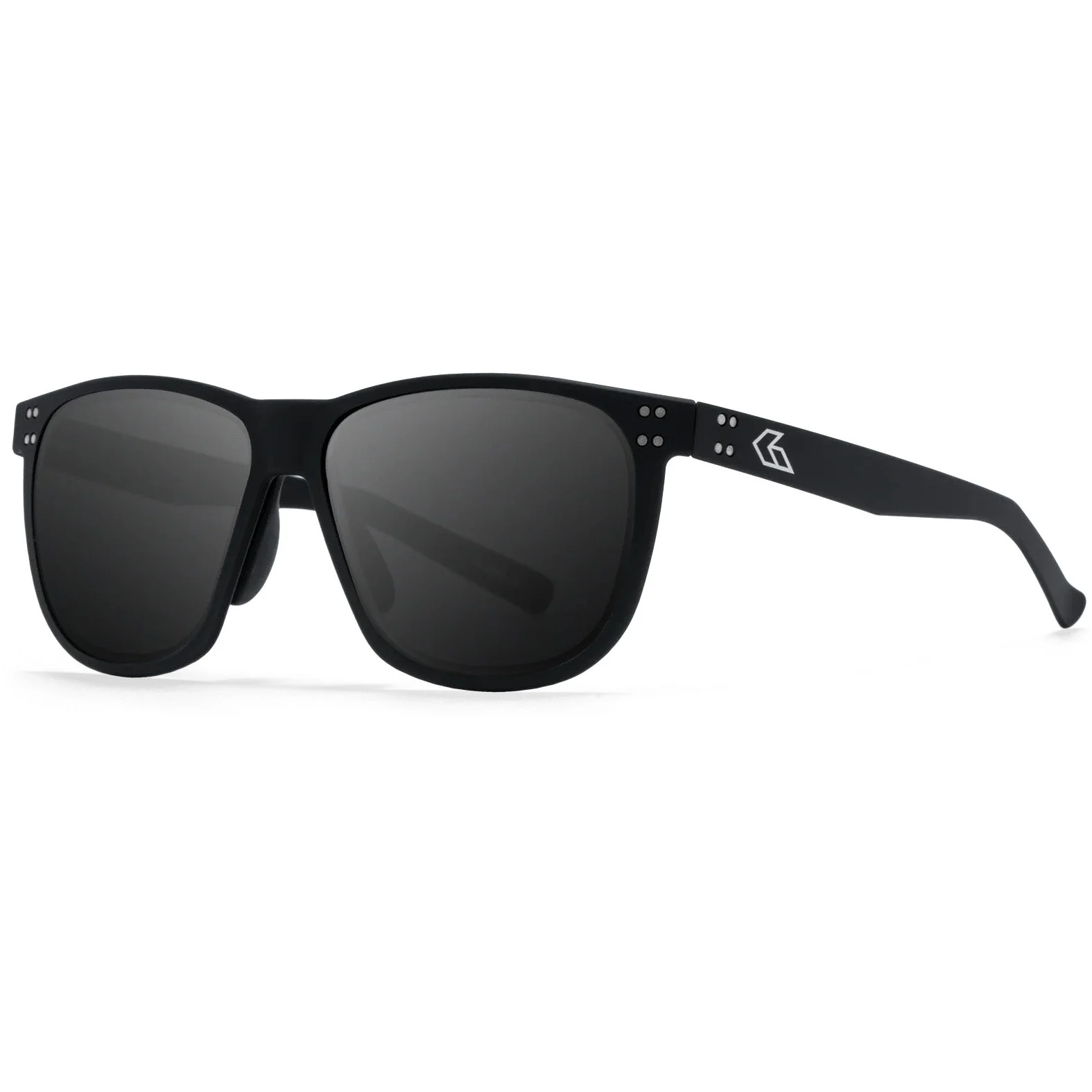 Wraith Black / Smoke Polarized Sunglasses