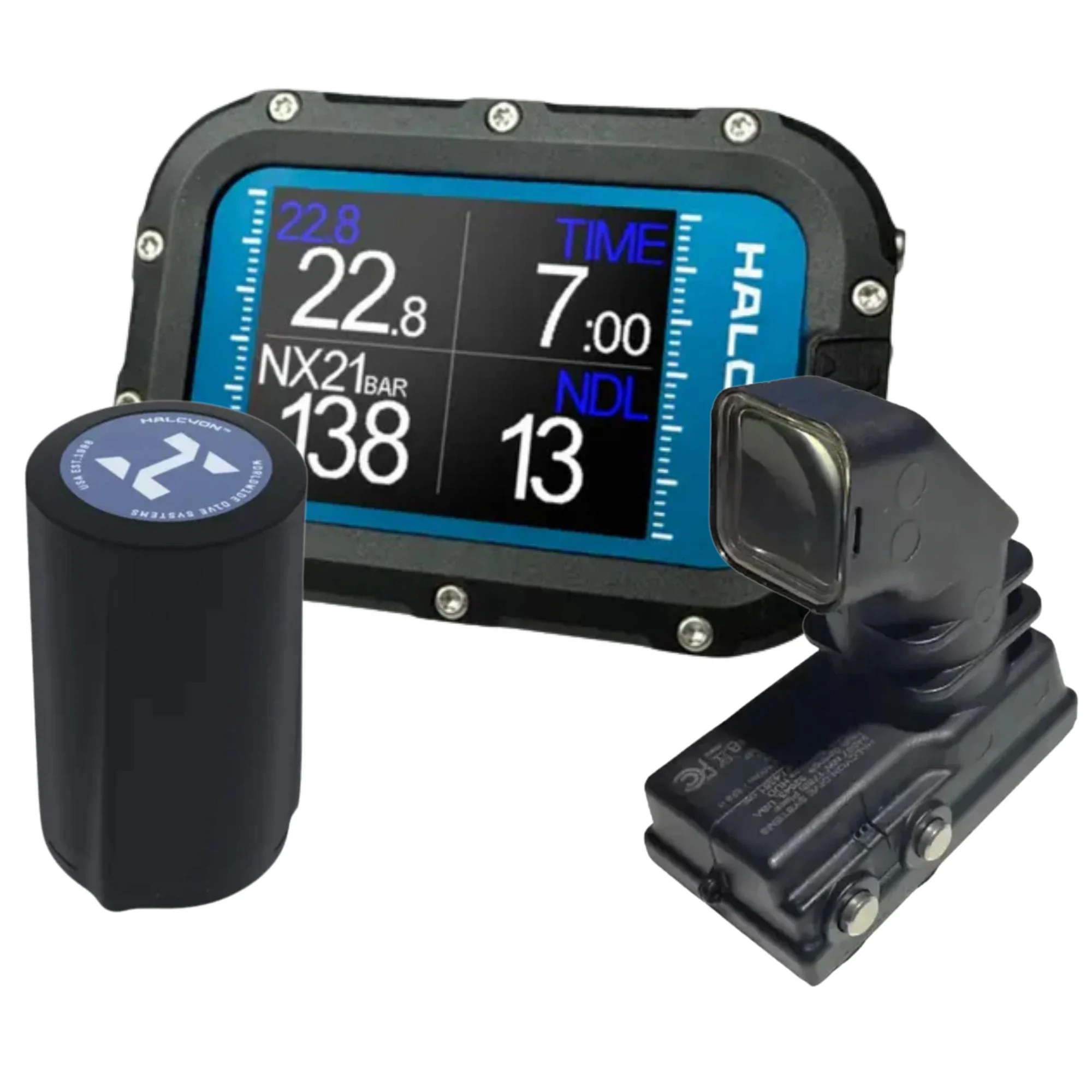 Halcyon Symbios BLUE Bundle – Handset, HUD & Tank Pod