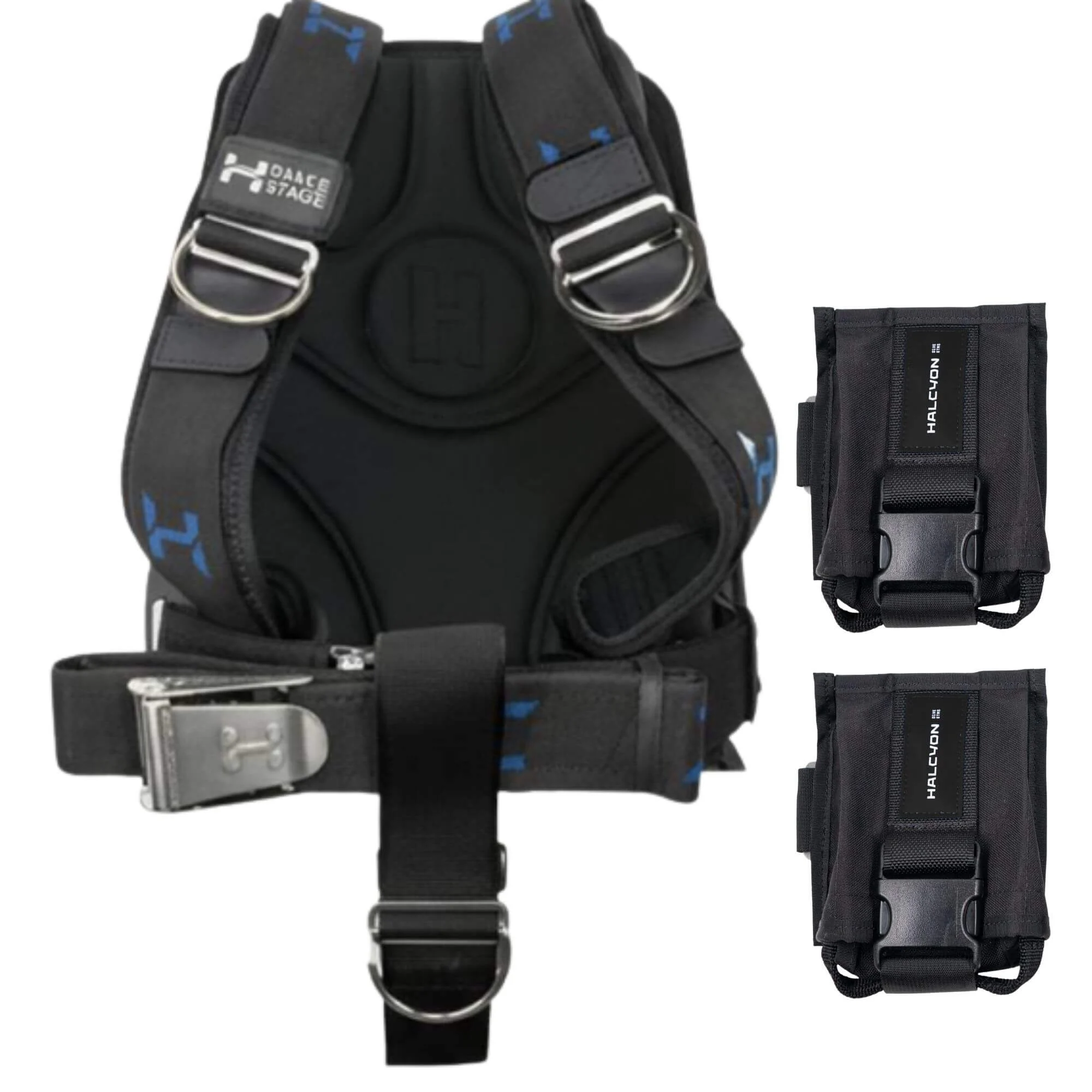 Halcyon SS Deluxe Backplate with ACB Pockets
