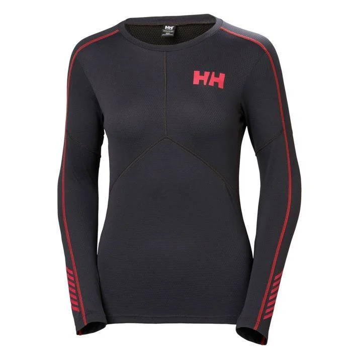 Helly Hansen Hh Lifa Wms Active Crew Ebony