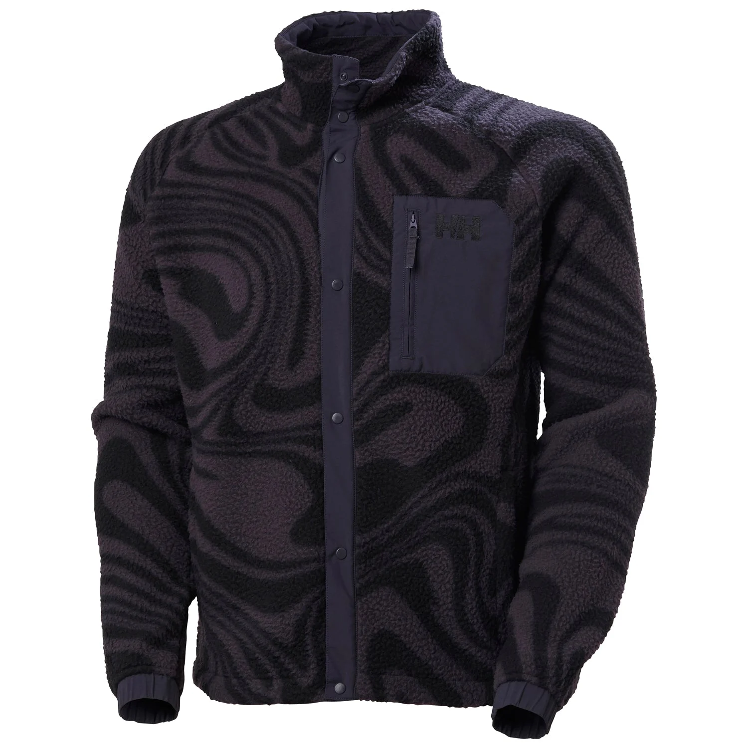 Panorama Printed Pile Snap Fleece