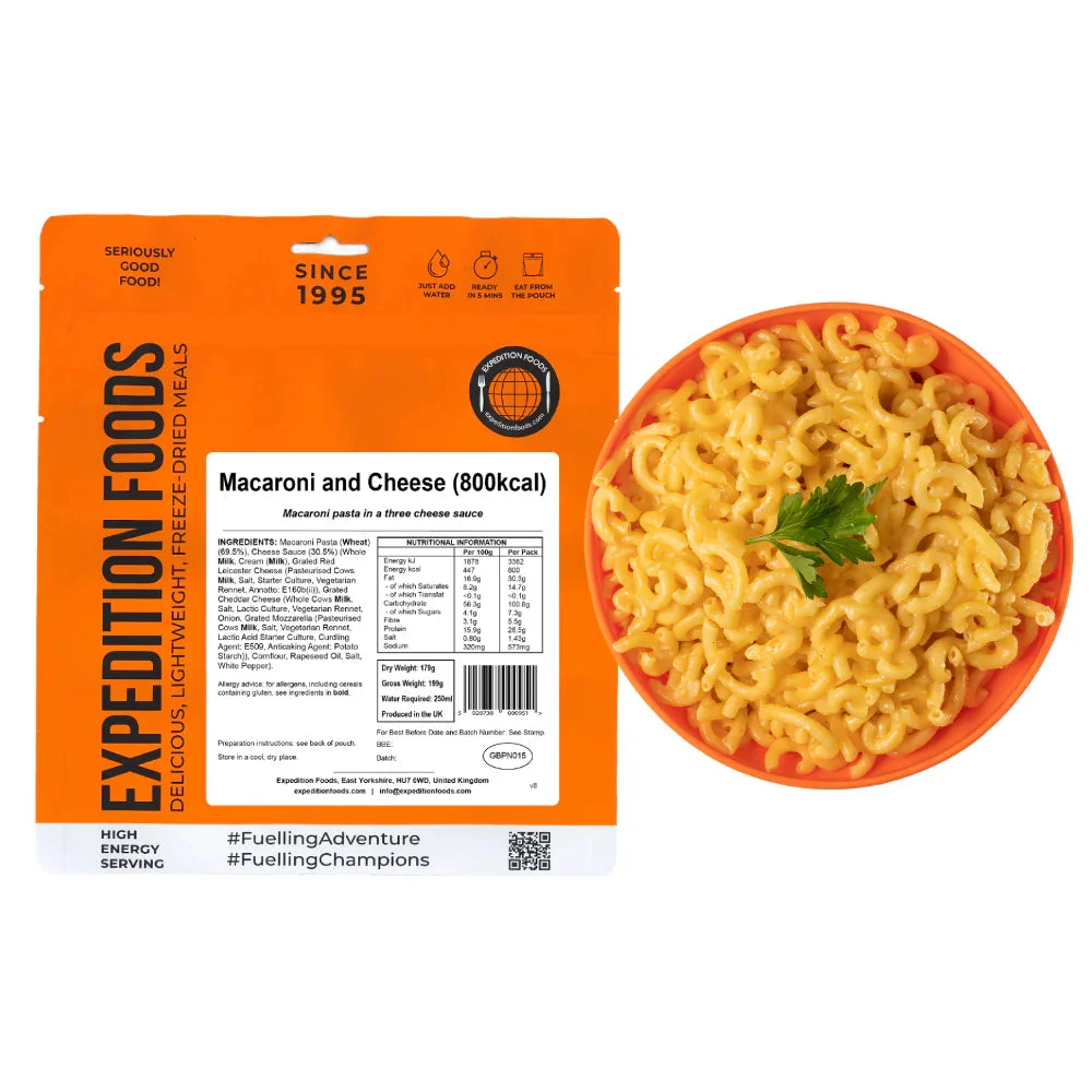 Expedition Foods Macaroni and Cheese (800kcal)