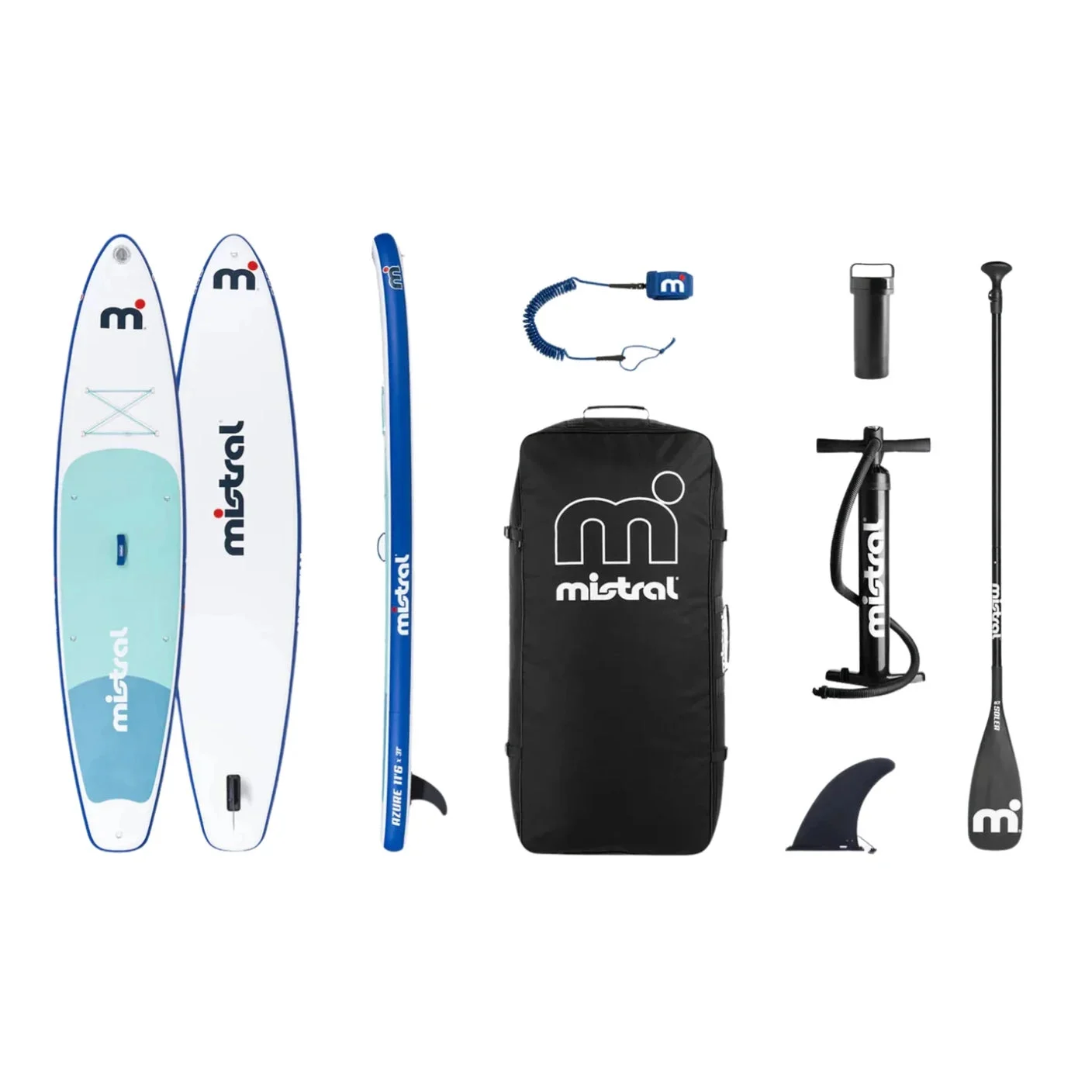 Mistral Azure 11’6" Inflatable Paddle Board Set