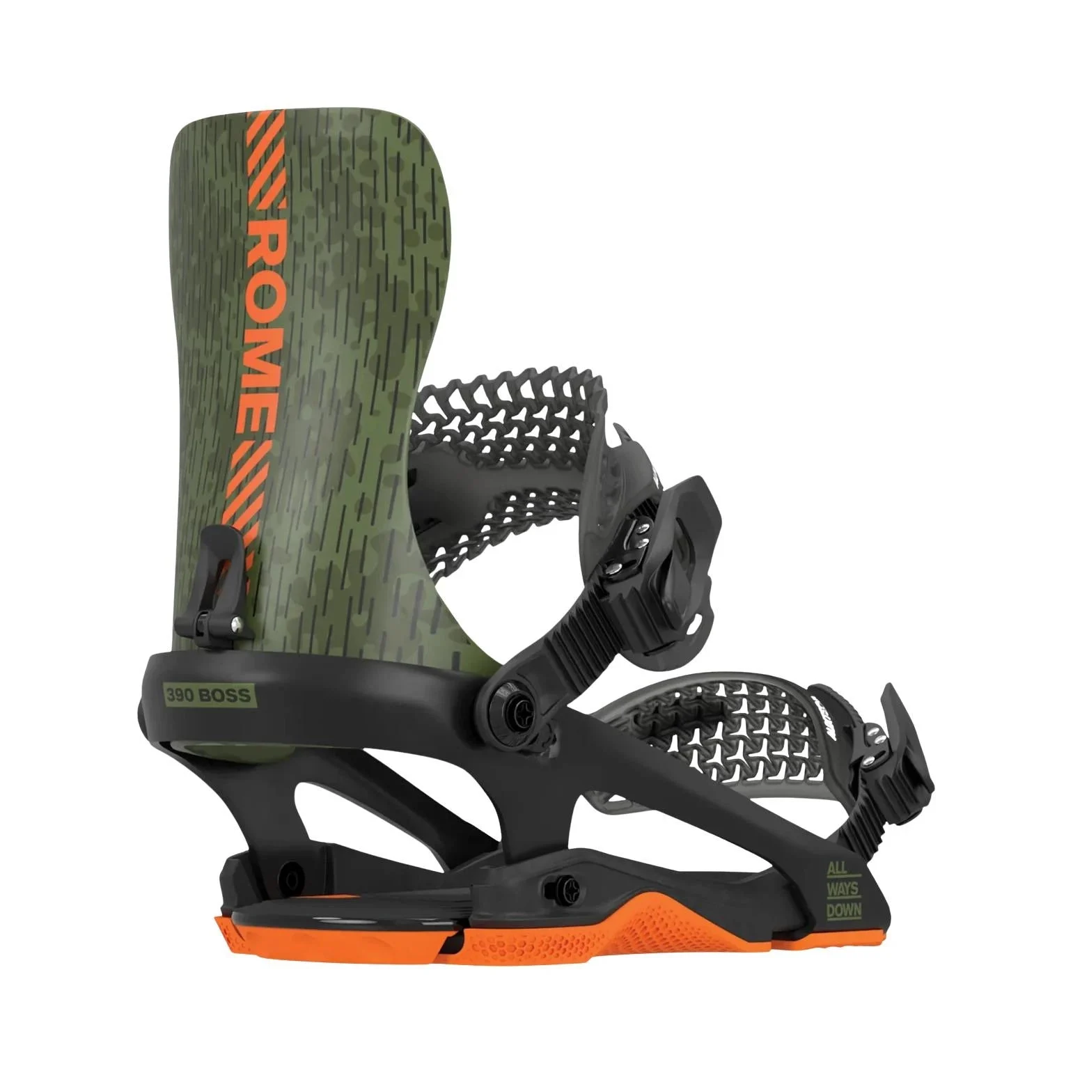 Rome 390 Boss Camo Snowboard Binding