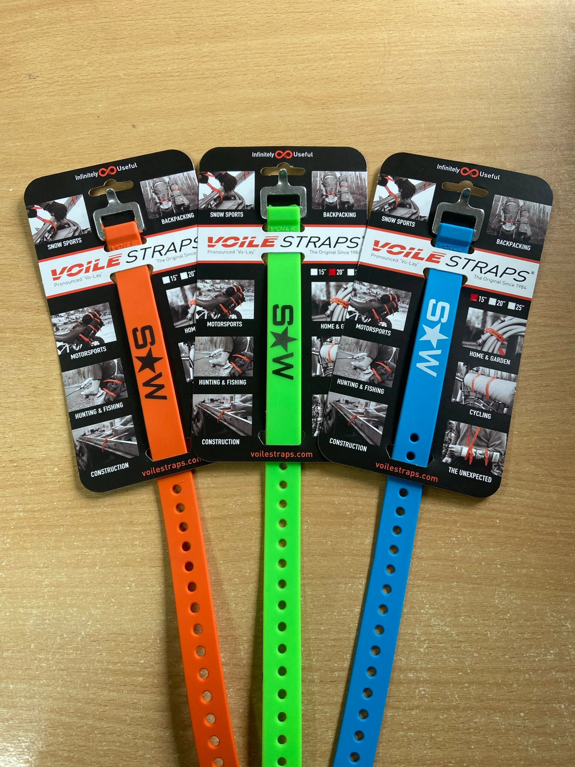 S&W Voile Aluminum Buckle Strap 3 Pack