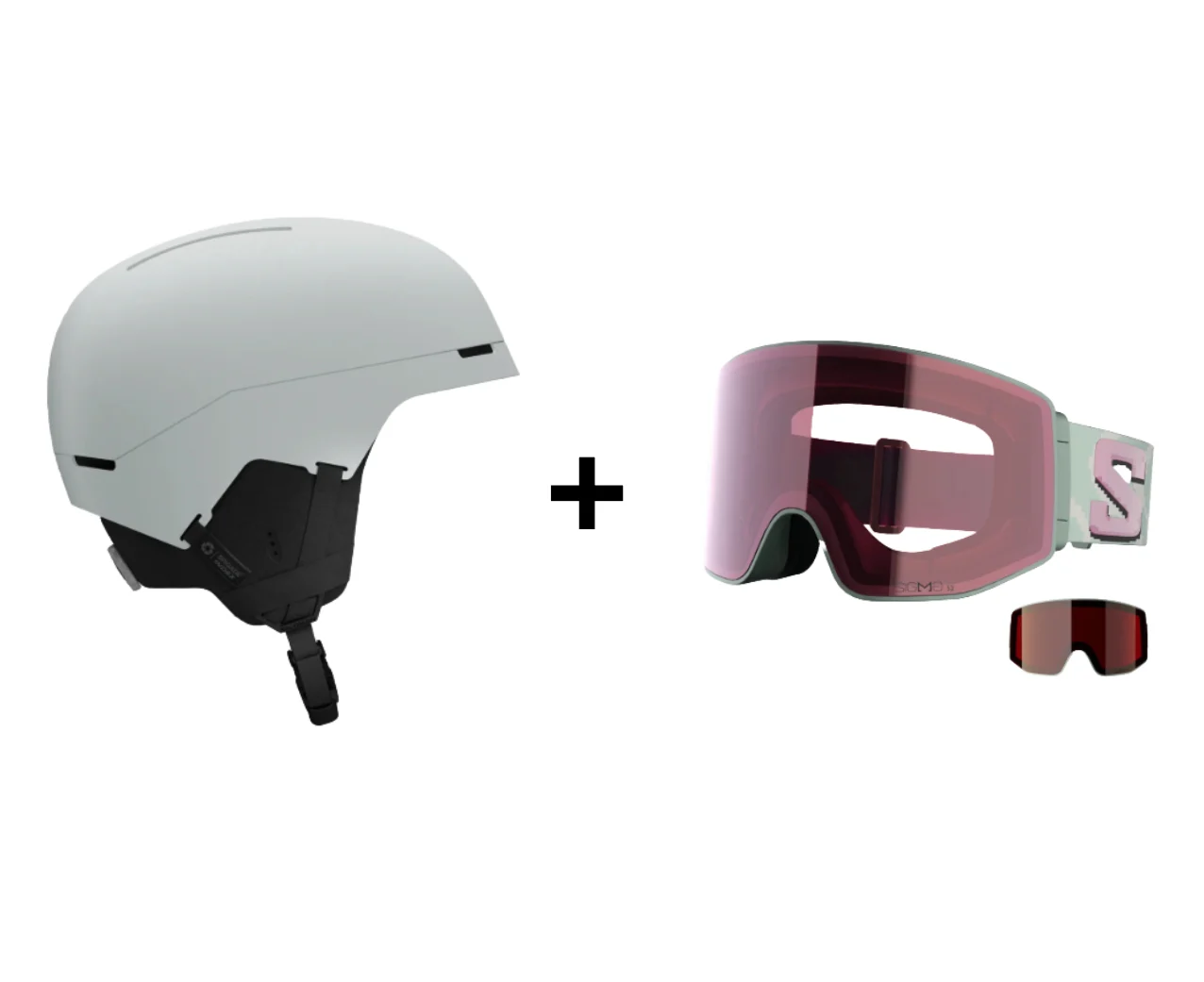 Salomon Brigade Helmet And Sentry Goggle Bundle
