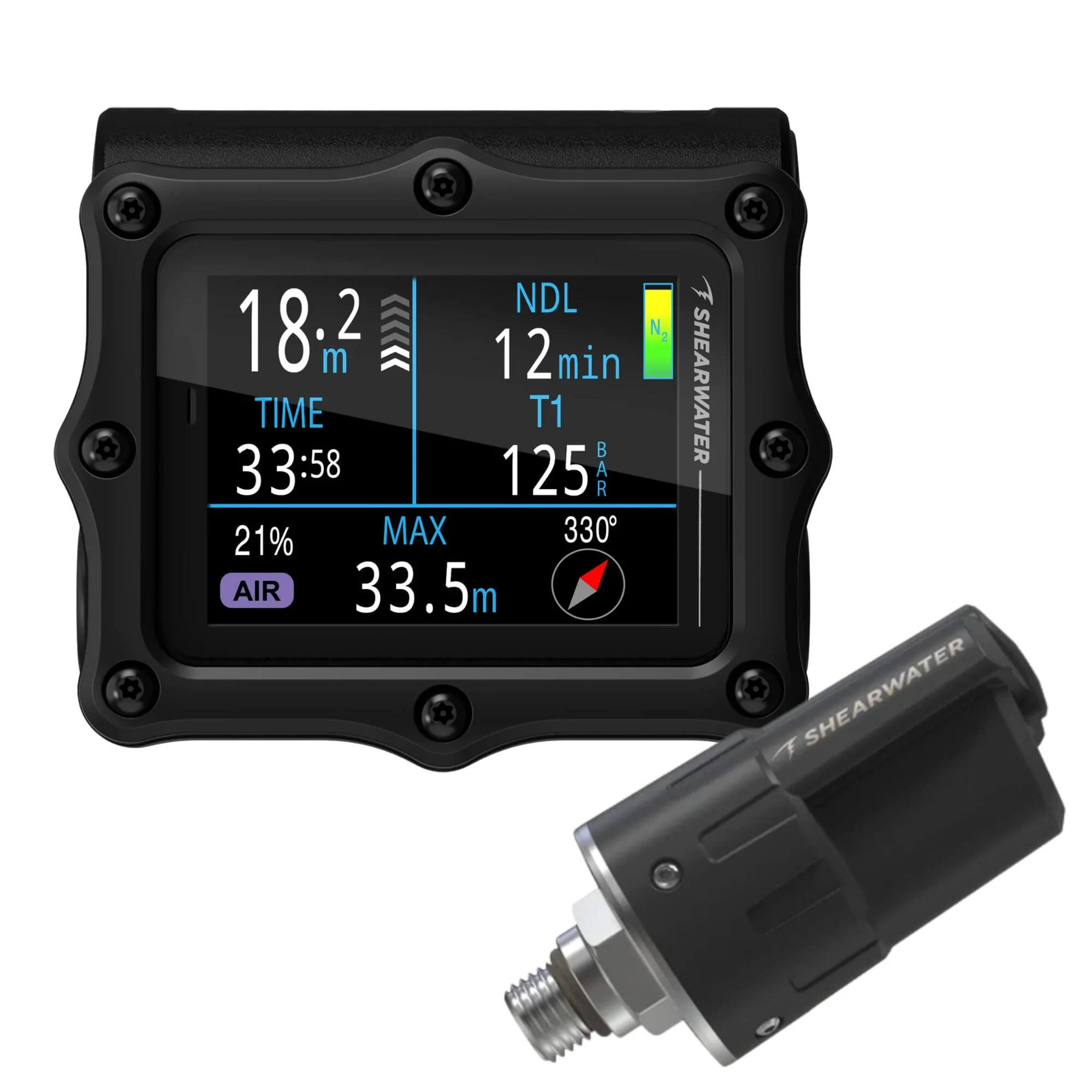 Shearwater Perdix 3 + Swift GPS Transmitter