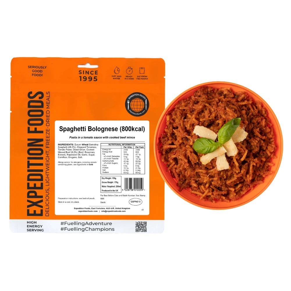 Expedition Foods Spaghetti Carbonara (800kcal)