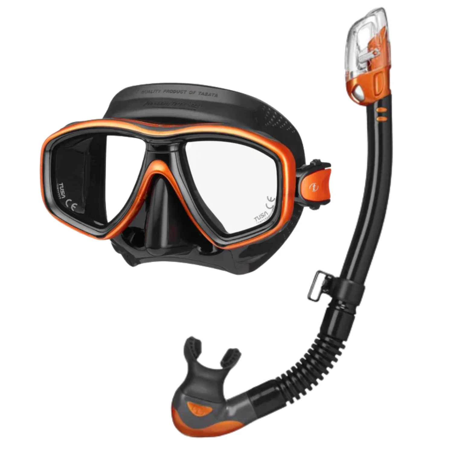 TUSA Freedom Ceos Mask & Snorkel Set – Black Series