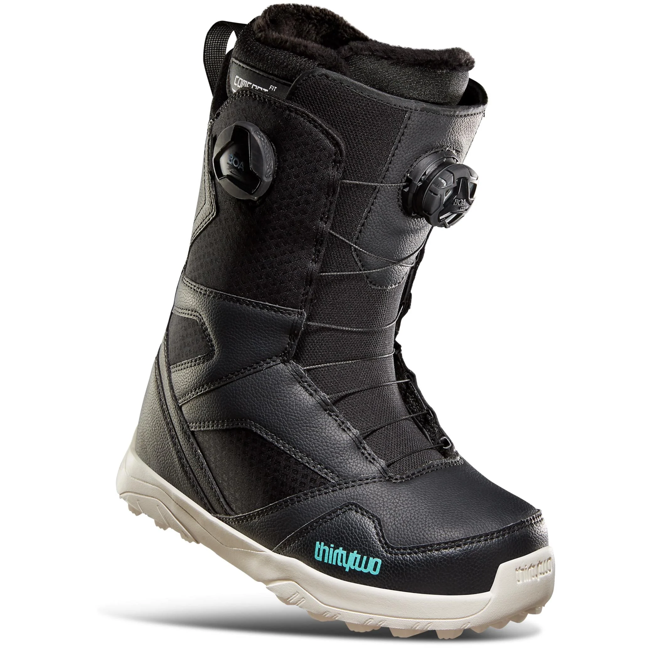 Thirtytwo Stw Double Boa W'S '22 Black Snowboard Boot