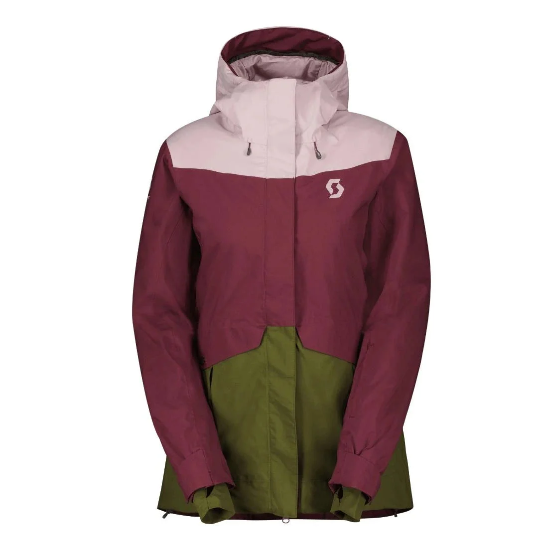 Scott Jacket W's Ultimate Dryo Plus Cloud Pink/Wild Red