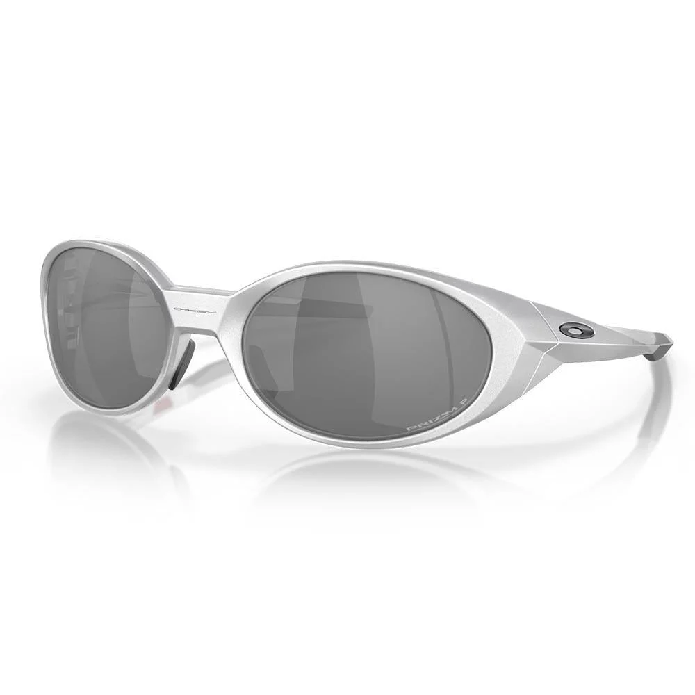 Oakley Eye Jacket Redux Sunglasses Silver - Prizm Black Polarized Lens