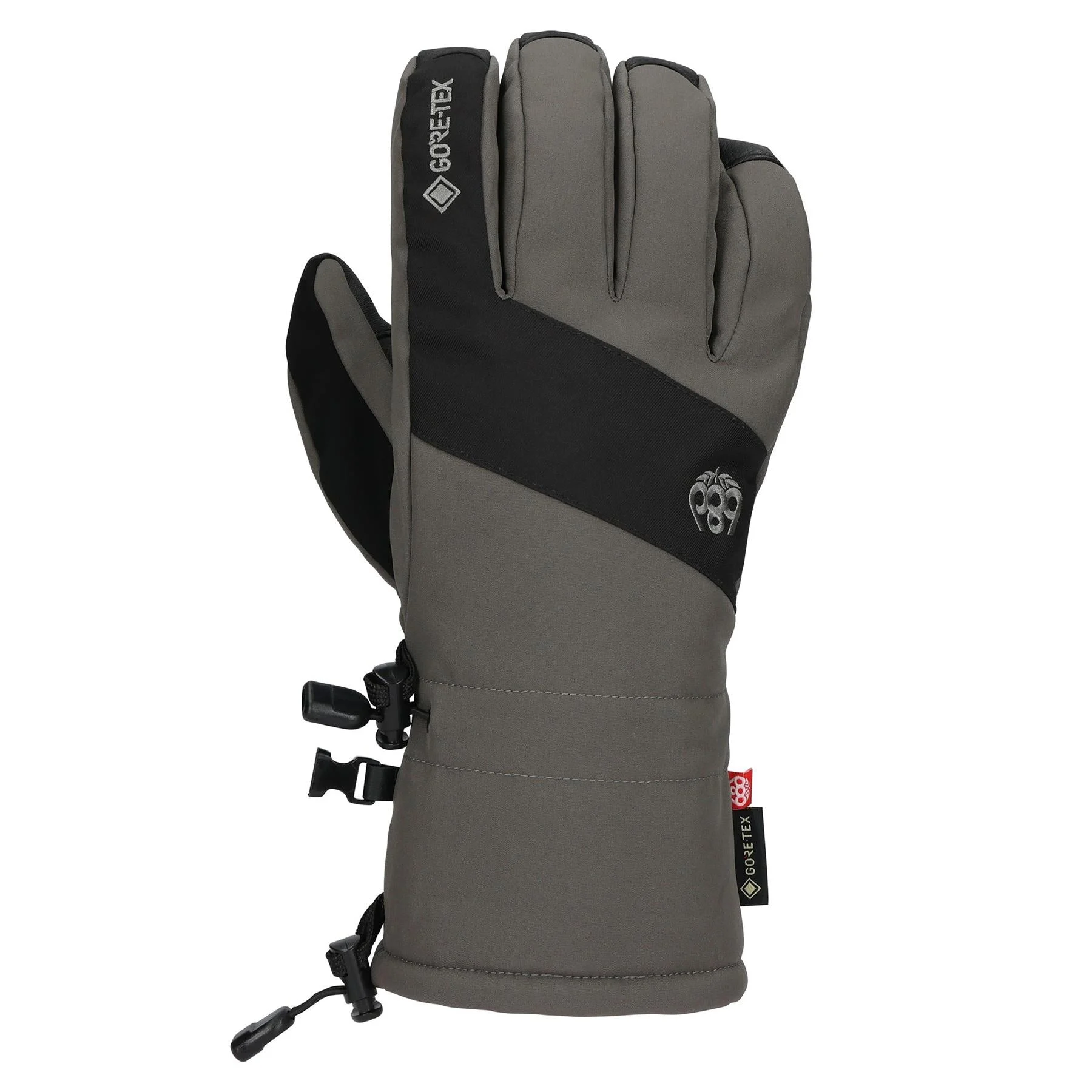 686 Mens Gore-Tex Linear Gloves Charcoal