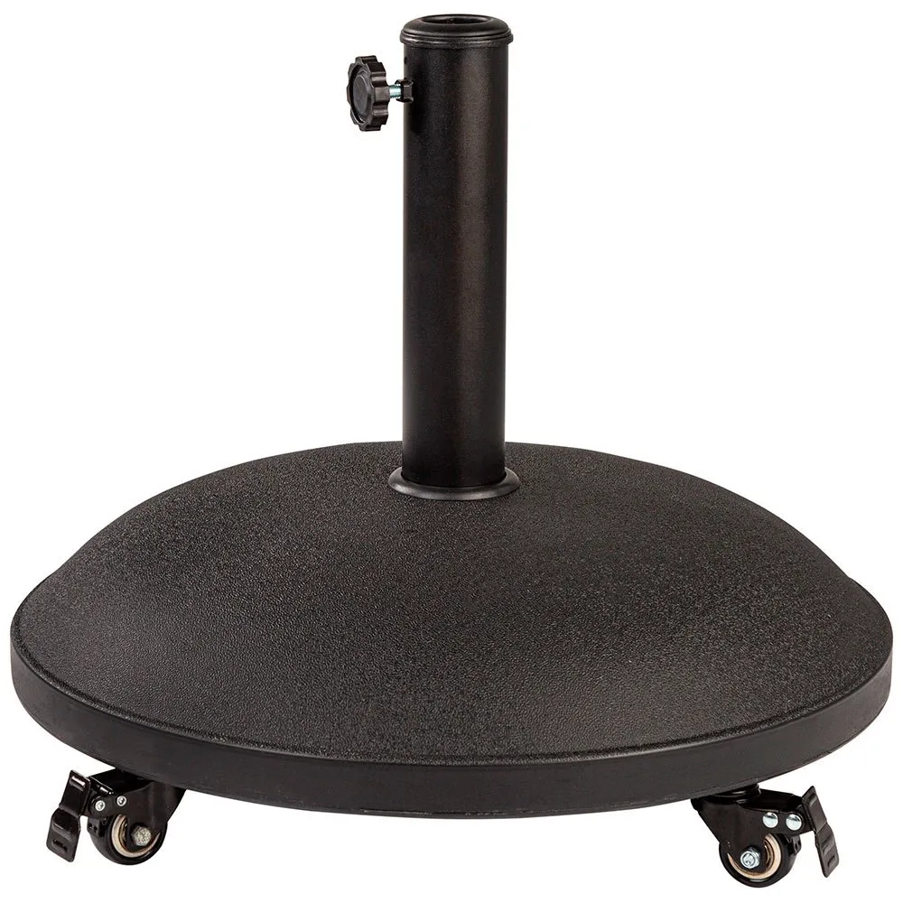 Aktive Circular Concrete Parasol Support With Wheels