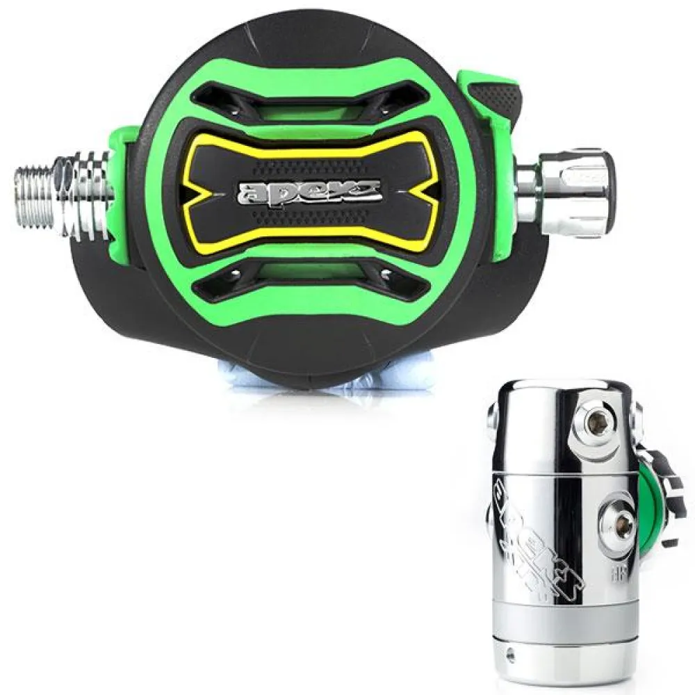 Apeks XTX50 Nitrox M26 diving regulator set