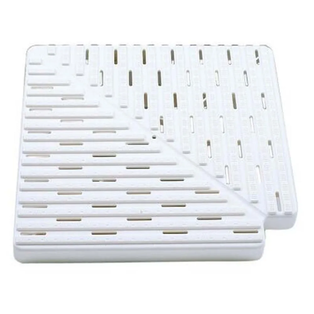 Astralpool 22380 90º h22mm L250mm L1_245mm Corner plastic tiles for overflow channel