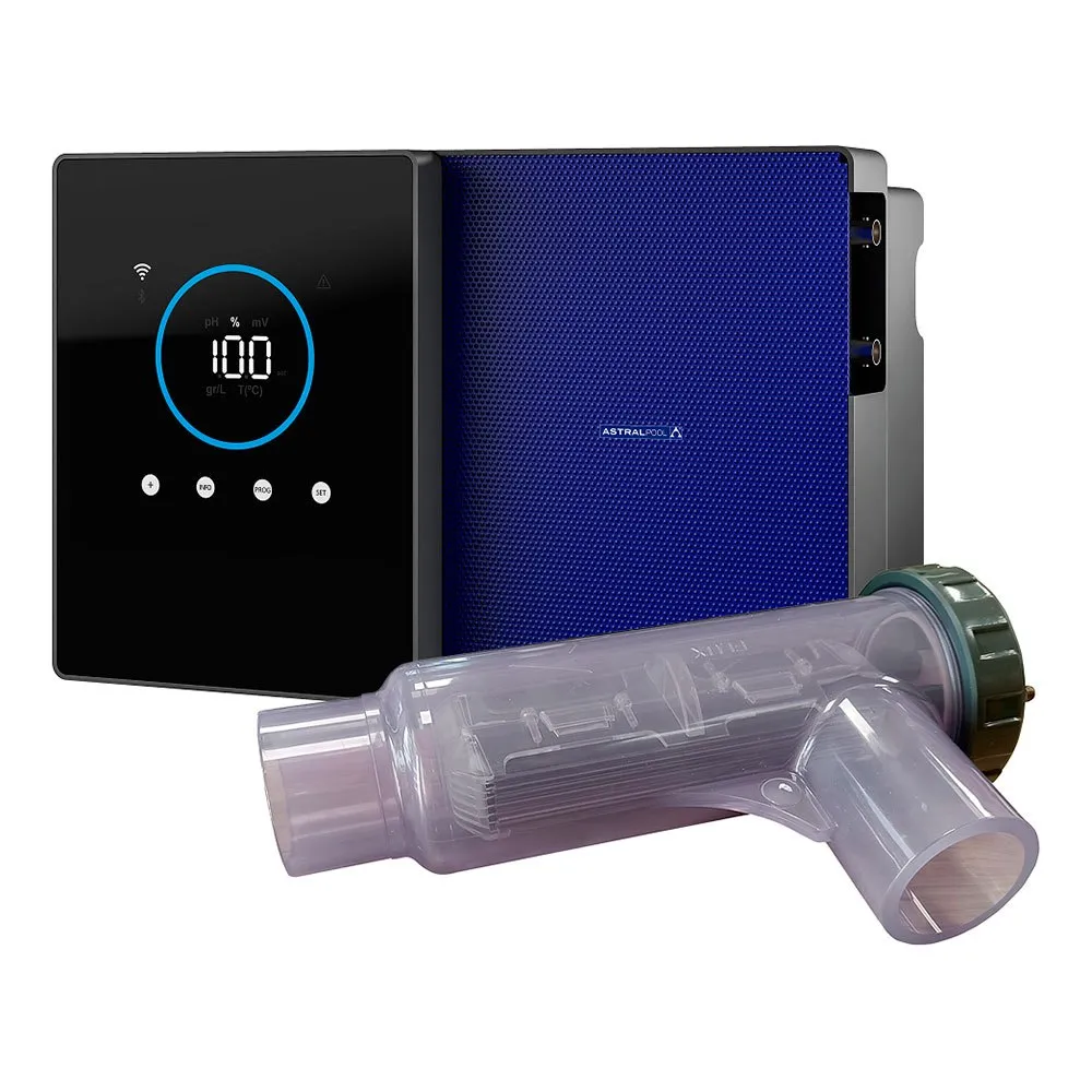 Astralpool Clear Connect Scalable 12 g/h Up to 50m³ Salt Water Chlorinator System