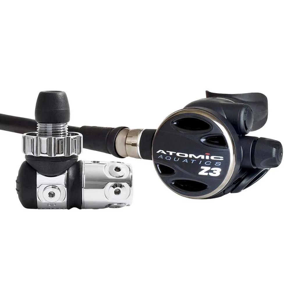 Atomic Aquatics Z3 Black DIN diving regulator set